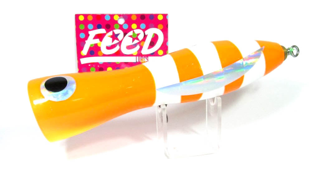 Feed Pin 150 Hand Made Wood Popper Floating Lure 150 grams 50 (2050)