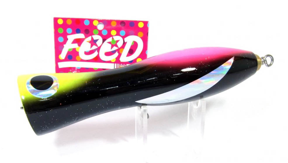 Feed Pin 180 Hand Made Wood Popper Floating Lure 180 grams 44 (3044)