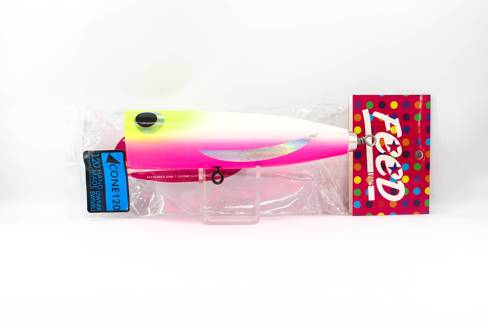Feed Cone 120 Hand Made Wood Popper Floating Lure 120 grams 32 (6032)
