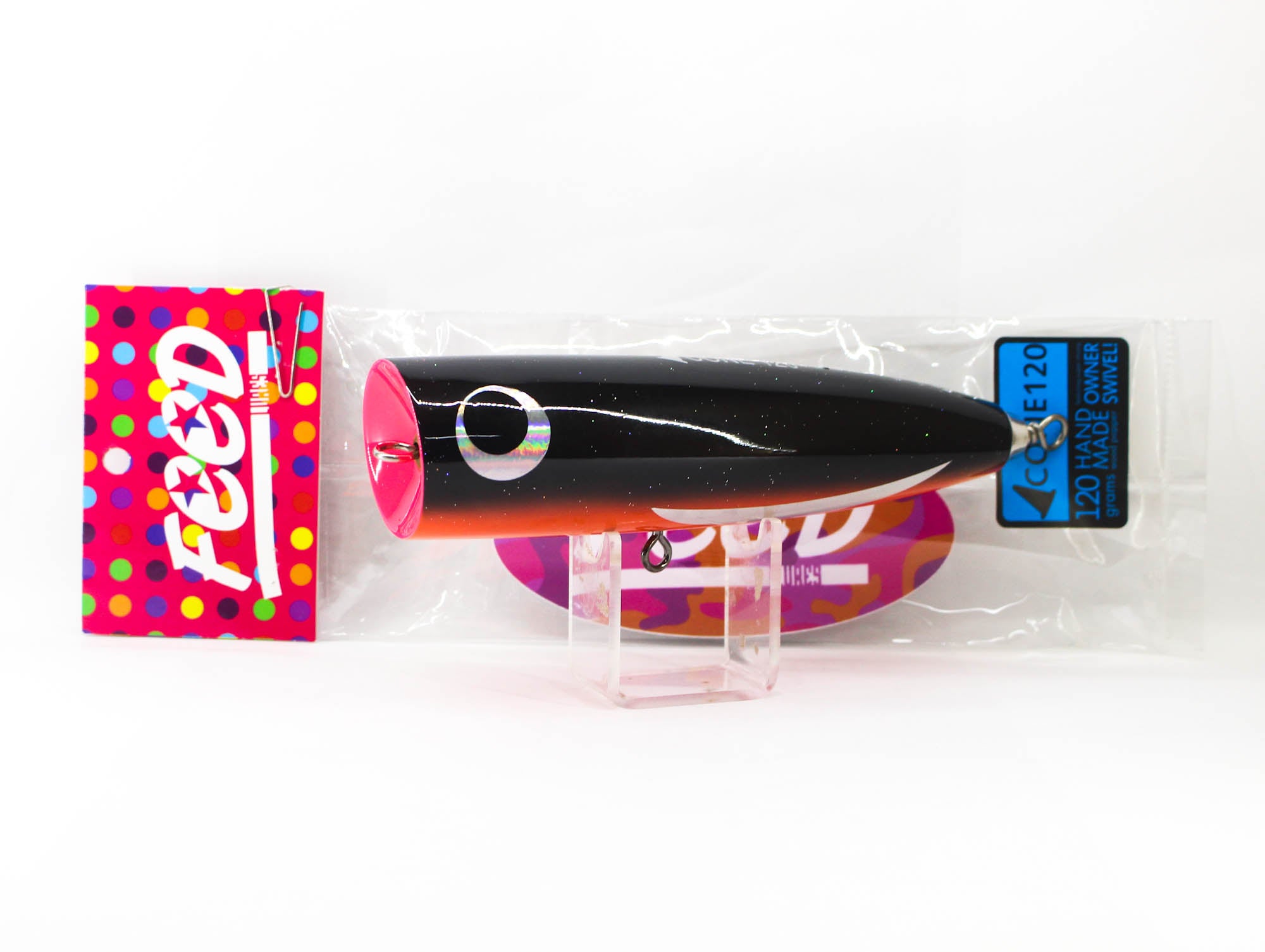 Feed Cone 120 Hand Made Wood Popper Floating Lure 120 grams 39 (6039)