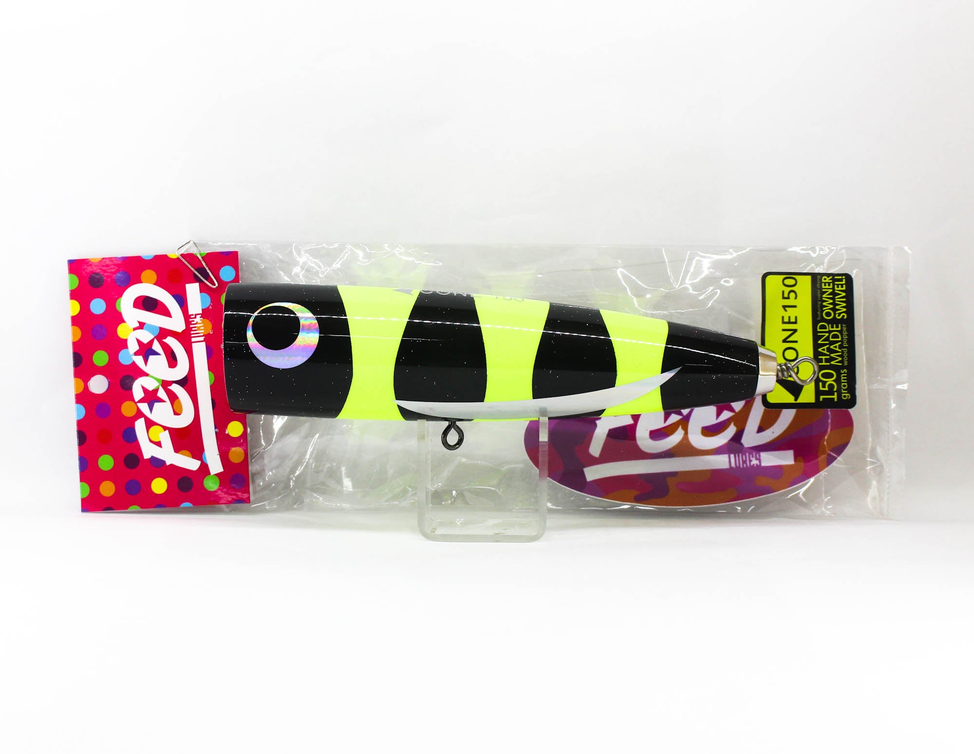 Feed Cone 150 Hand Made Wood Popper Floating Lure 150 grams 49 (7049)