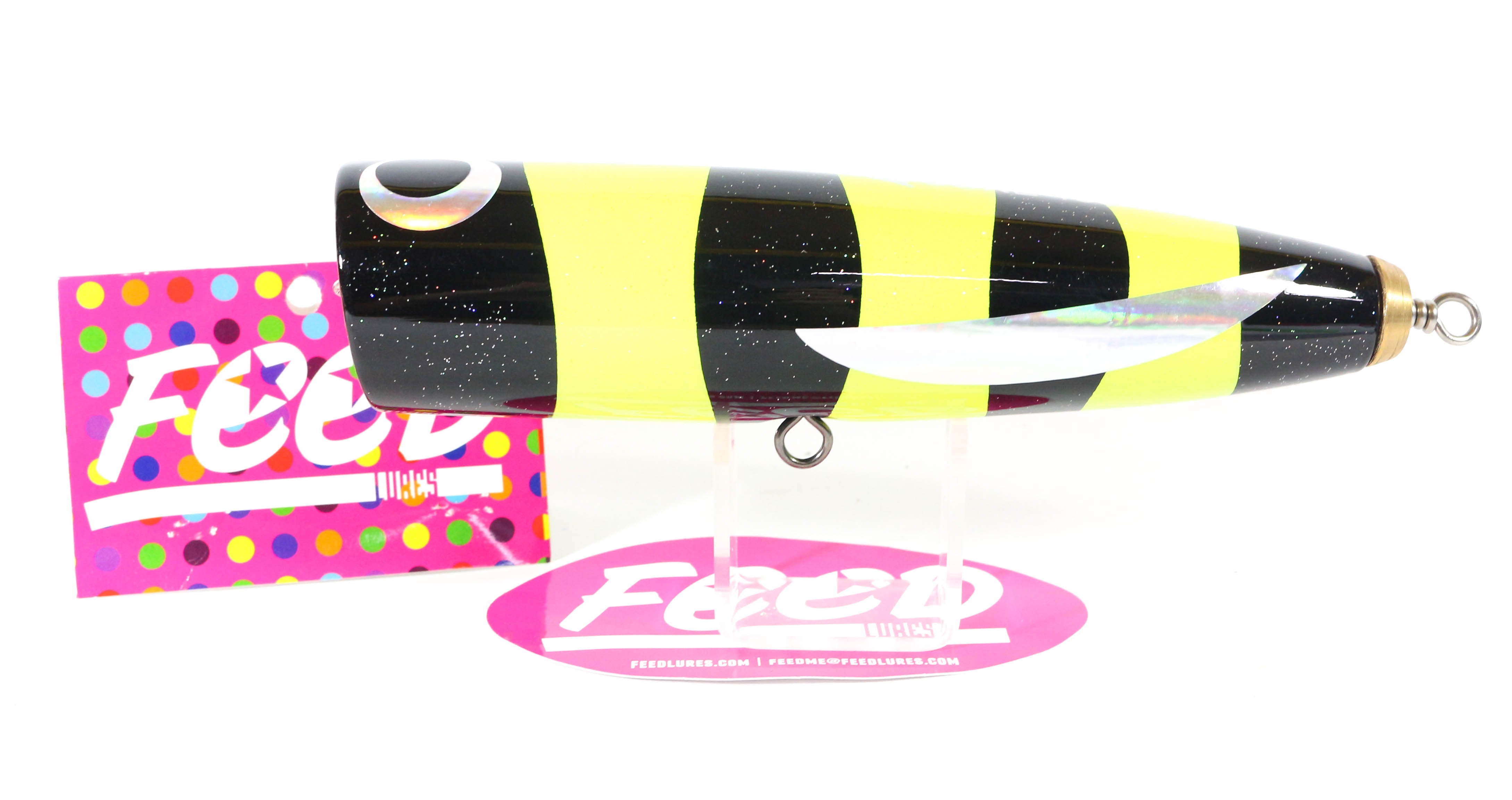 Feed Cone 150 Hand Made Wood Popper Floating Lure 150 grams 49 (7049)