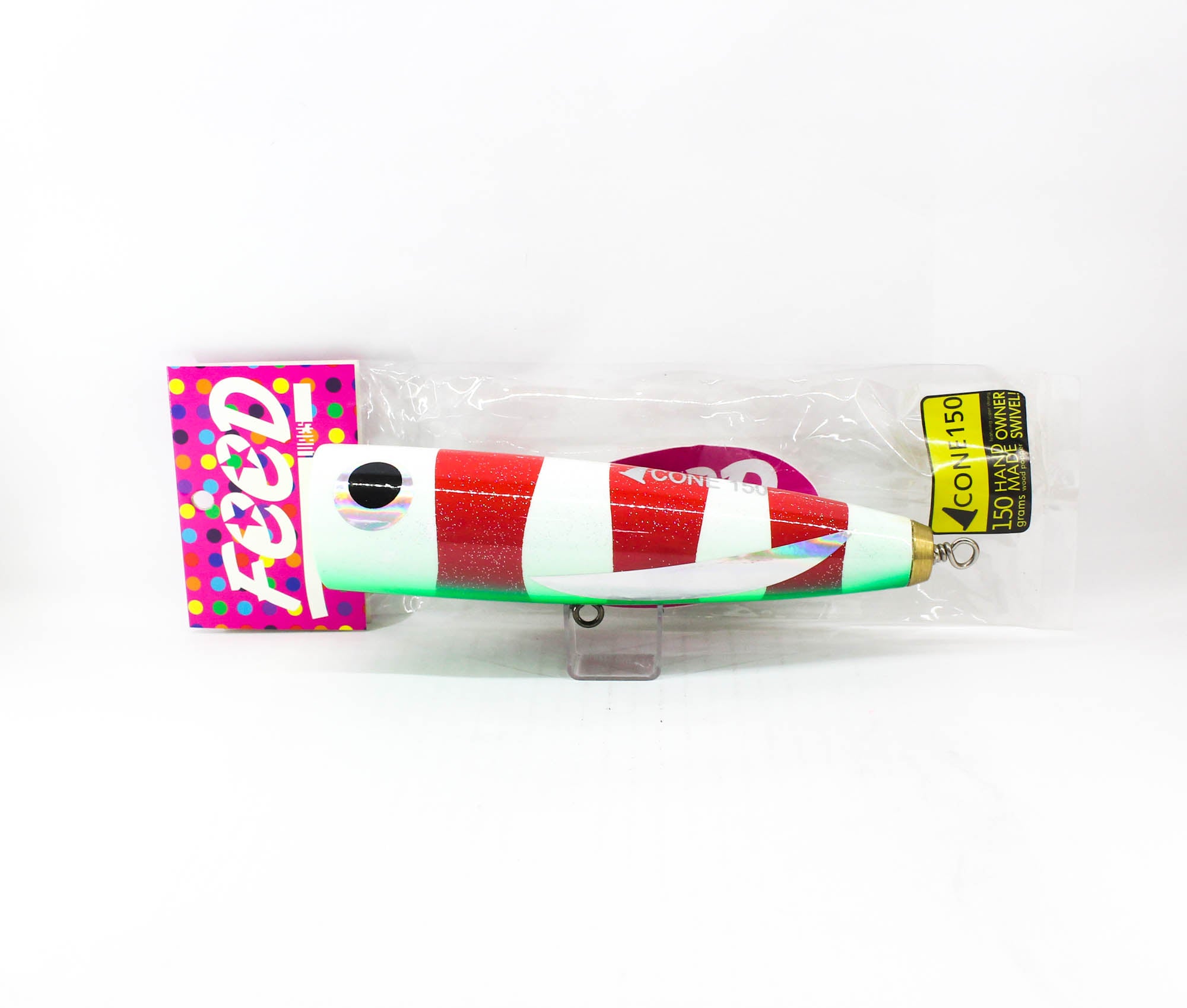 Feed Cone 150 Hand Made Wood Popper Floating Lure 150 grams 80 (7080)
