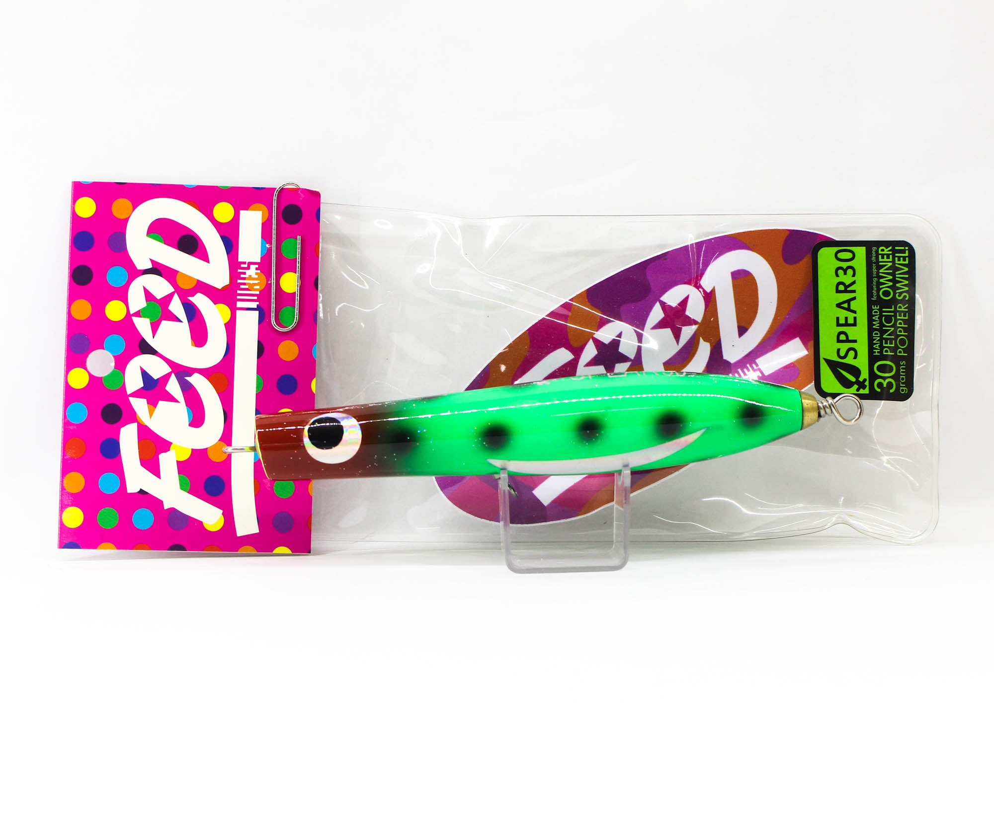Feed Spear 30 Hand Made Wood Pencil Floating Lure 30 gram 37 (1037)