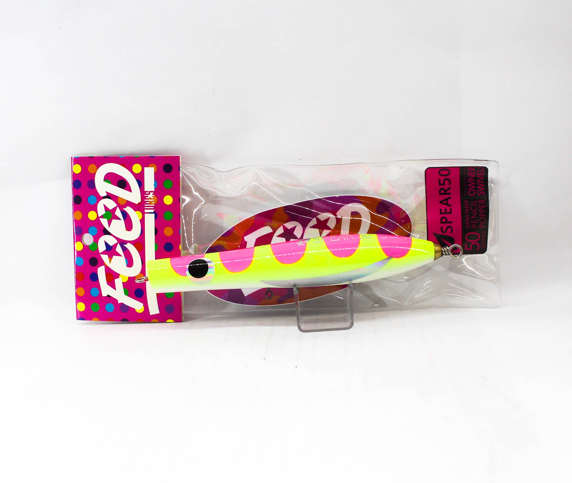 Feed Spear 50 Hand Made Wood Pencil Floating Lure 50 gram 47 (2047)