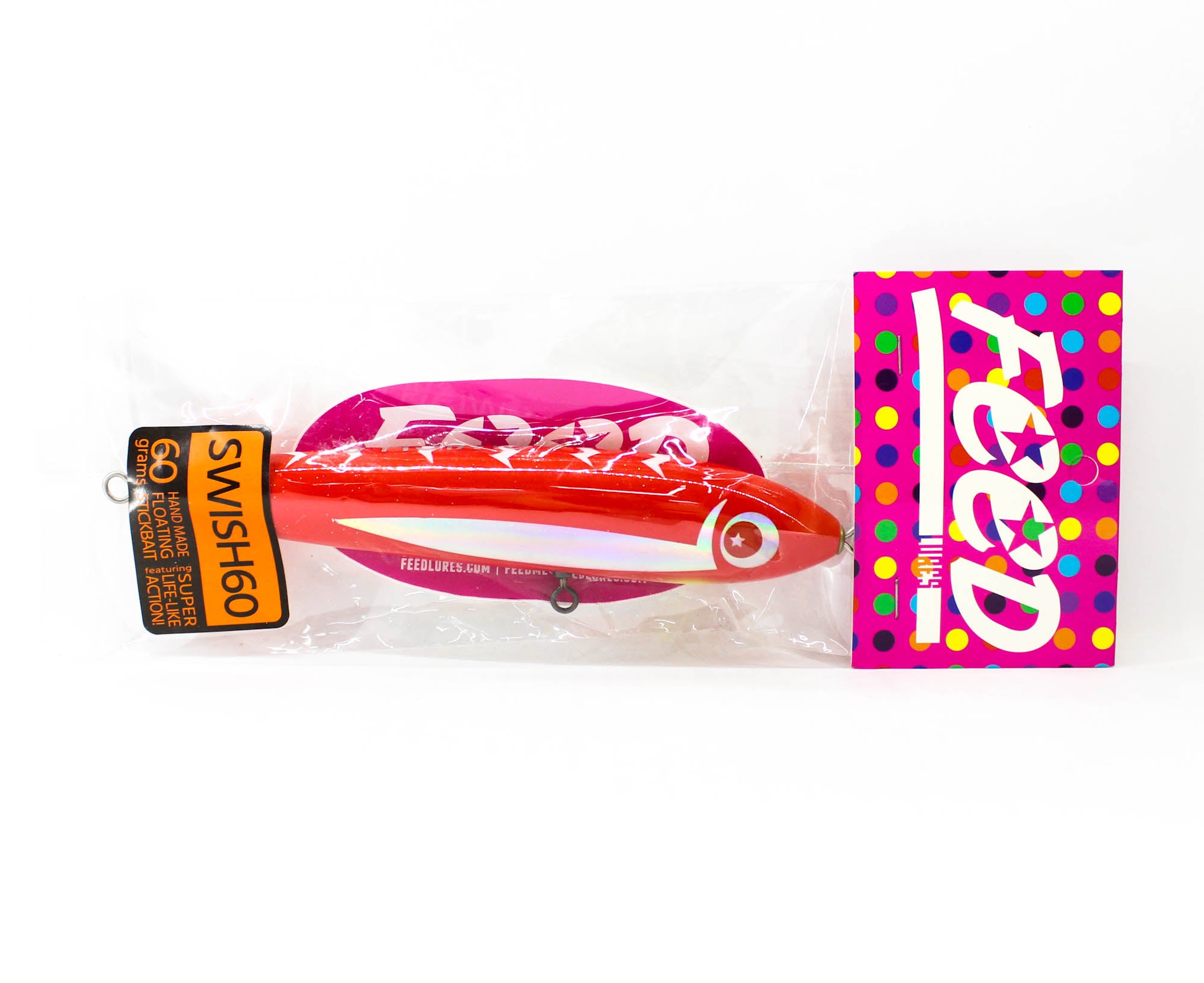 Feed Swish 60 Hand Made Wood Floating Lure 60 grams 210 (3210)