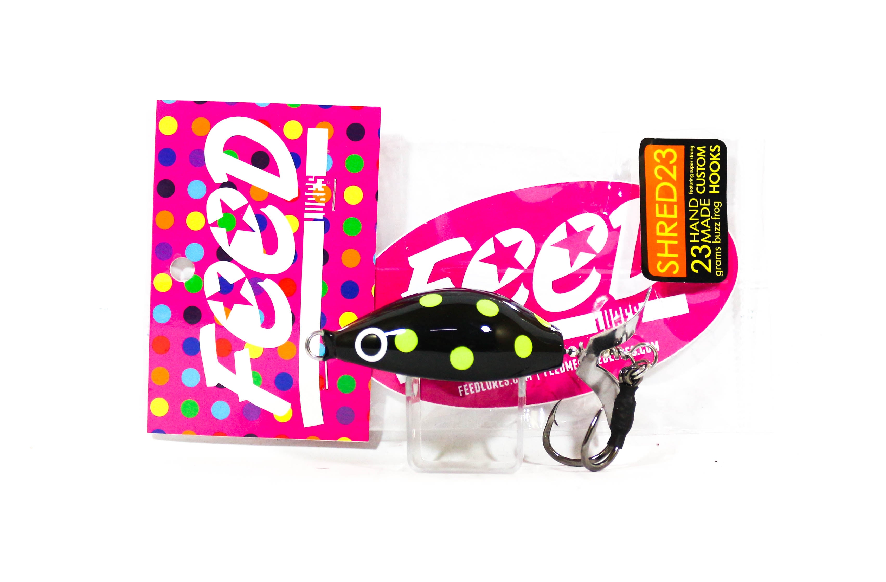 Feed Shred 23 Hand Made Buzz Frog Floating Lure 23 grams 235 (9235)