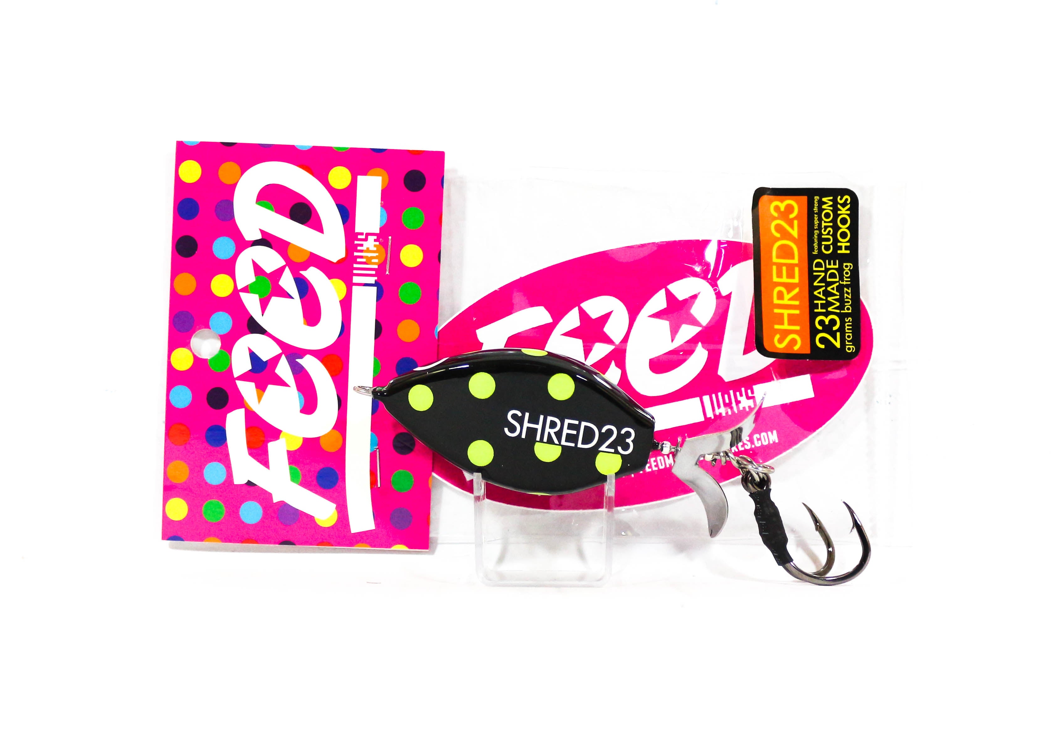 Feed Shred 23 Hand Made Buzz Frog Floating Lure 23 grams 235 (9235)
