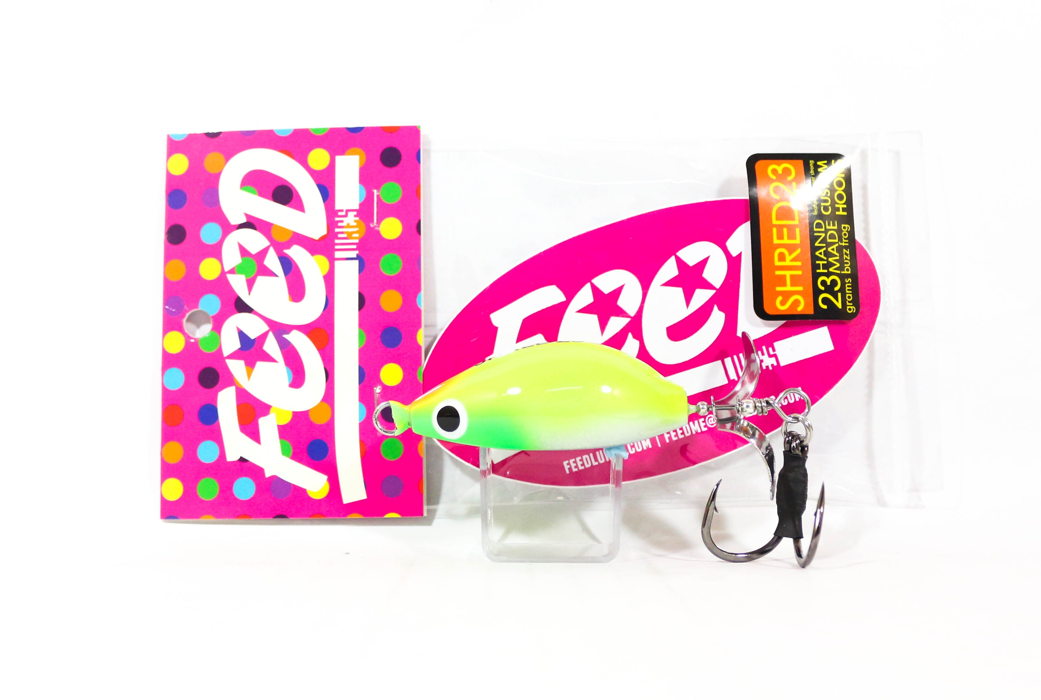 Feed Shred 23 Hand Made Buzz Frog Floating Lure 23 grams 238 (9238)