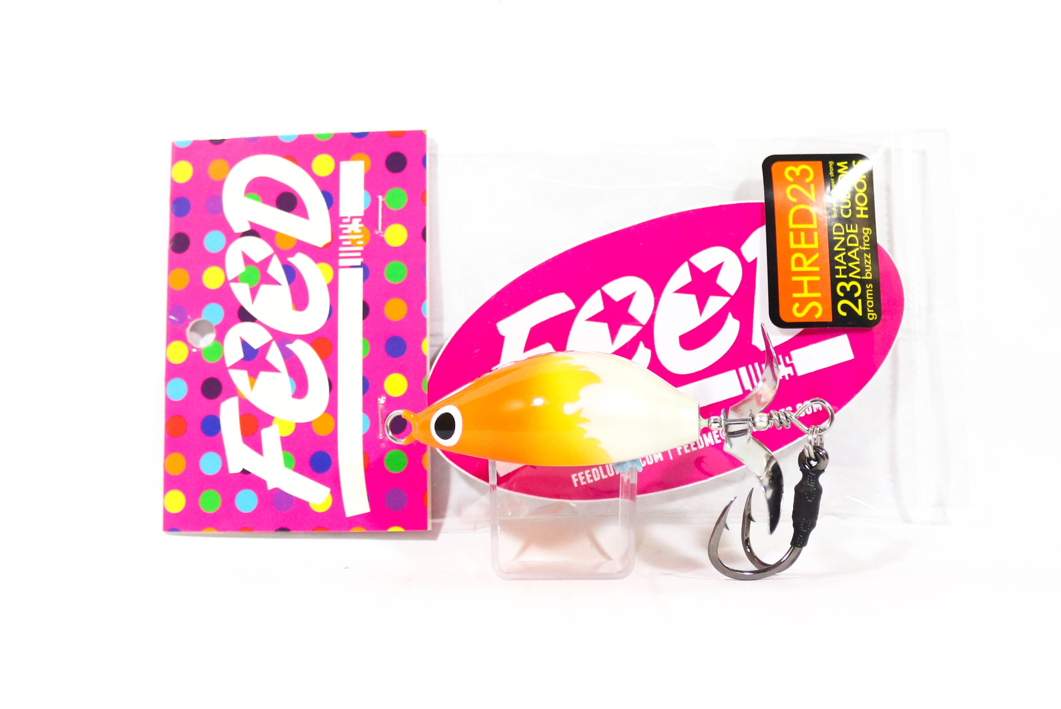 Feed Shred 23 Hand Made Buzz Frog Floating Lure 23 grams 241 (9241)