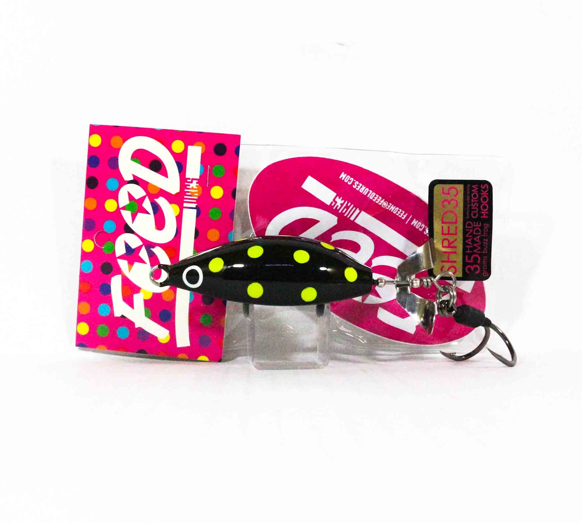 Feed Shred 35 Hand Made Buzz Frog Floating Lure 35 grams 235 (0235)