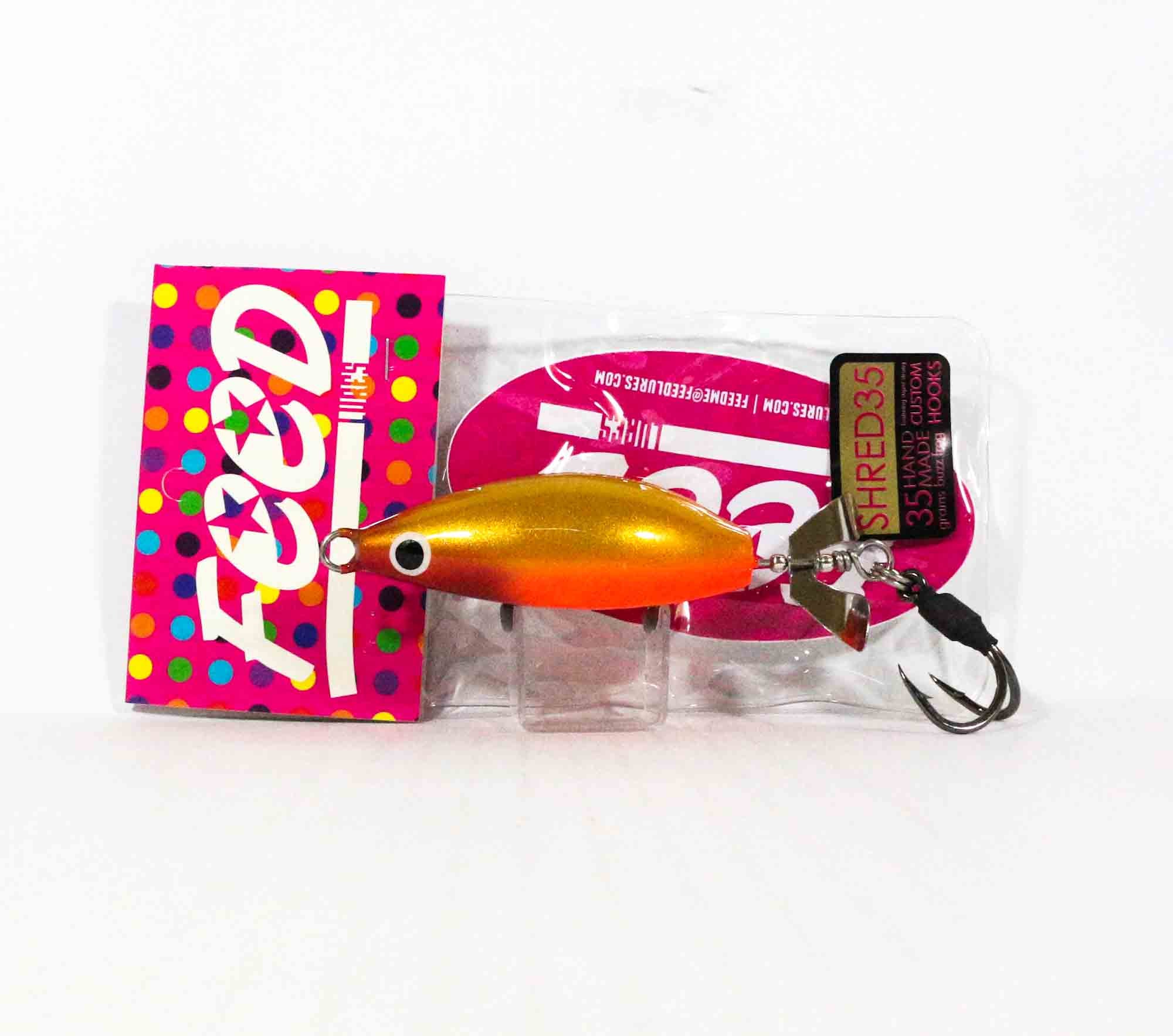 Feed Shred 35 Hand Made Buzz Frog Floating Lure 35 grams 237 (0237)