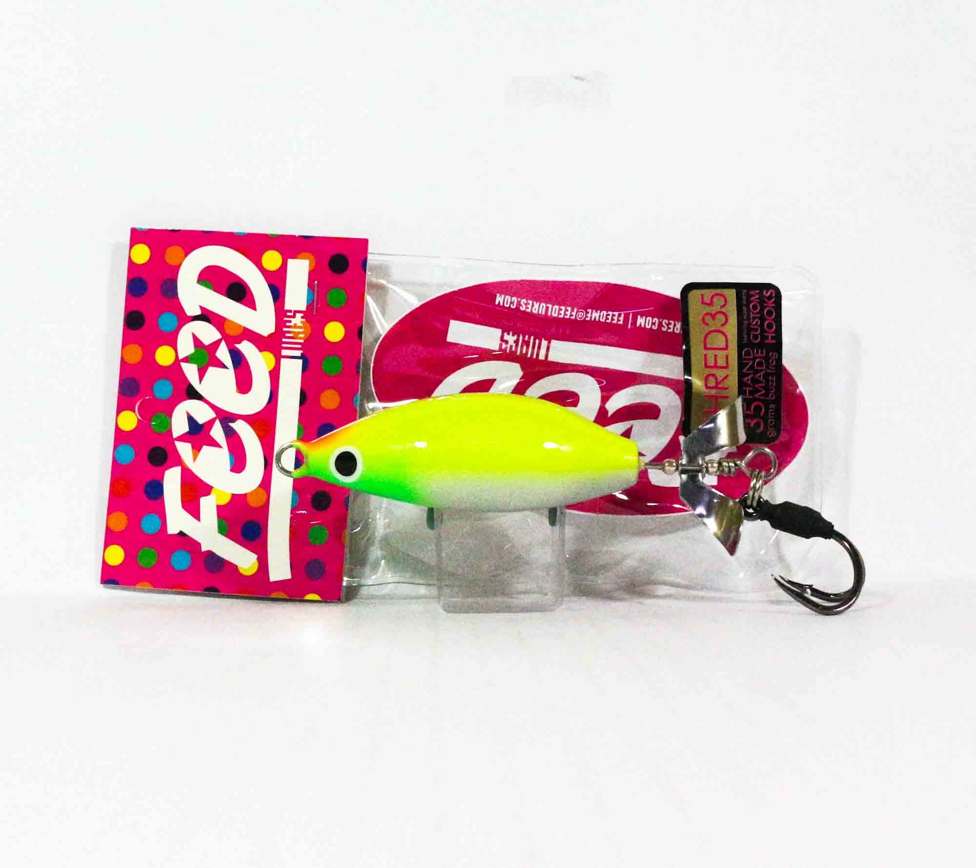 Feed Shred 35 Hand Made Buzz Frog Floating Lure 35 grams 238 (0238)