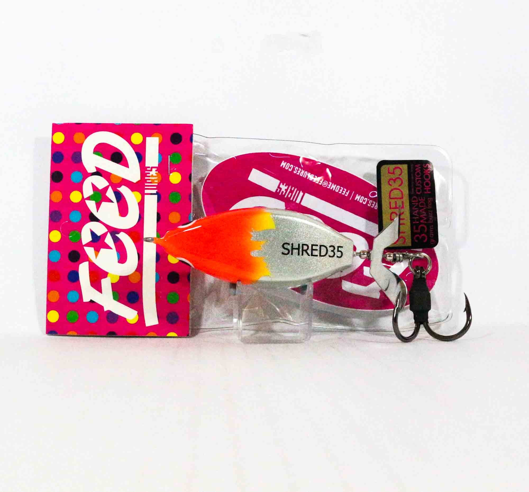 Feed Shred 35 Hand Made Buzz Frog Floating Lure 35 grams 241 (0241)