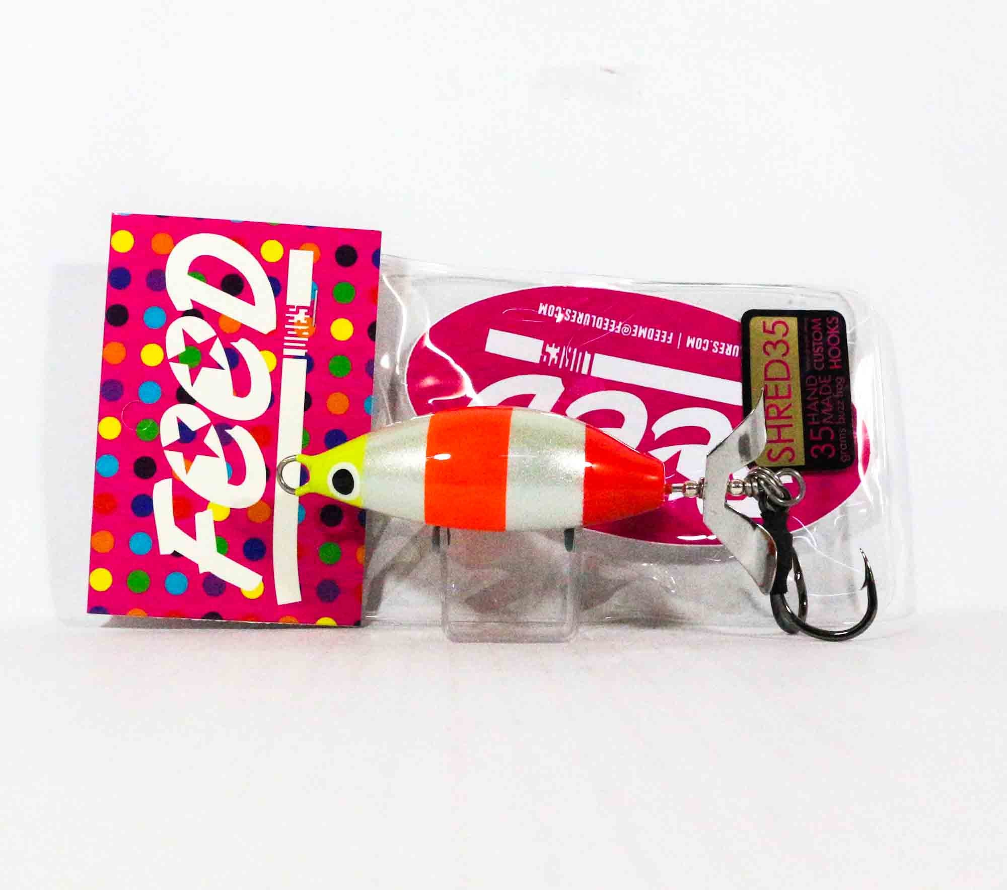 Feed Shred 35 Hand Made Buzz Frog Floating Lure 35 grams 242 (0242)