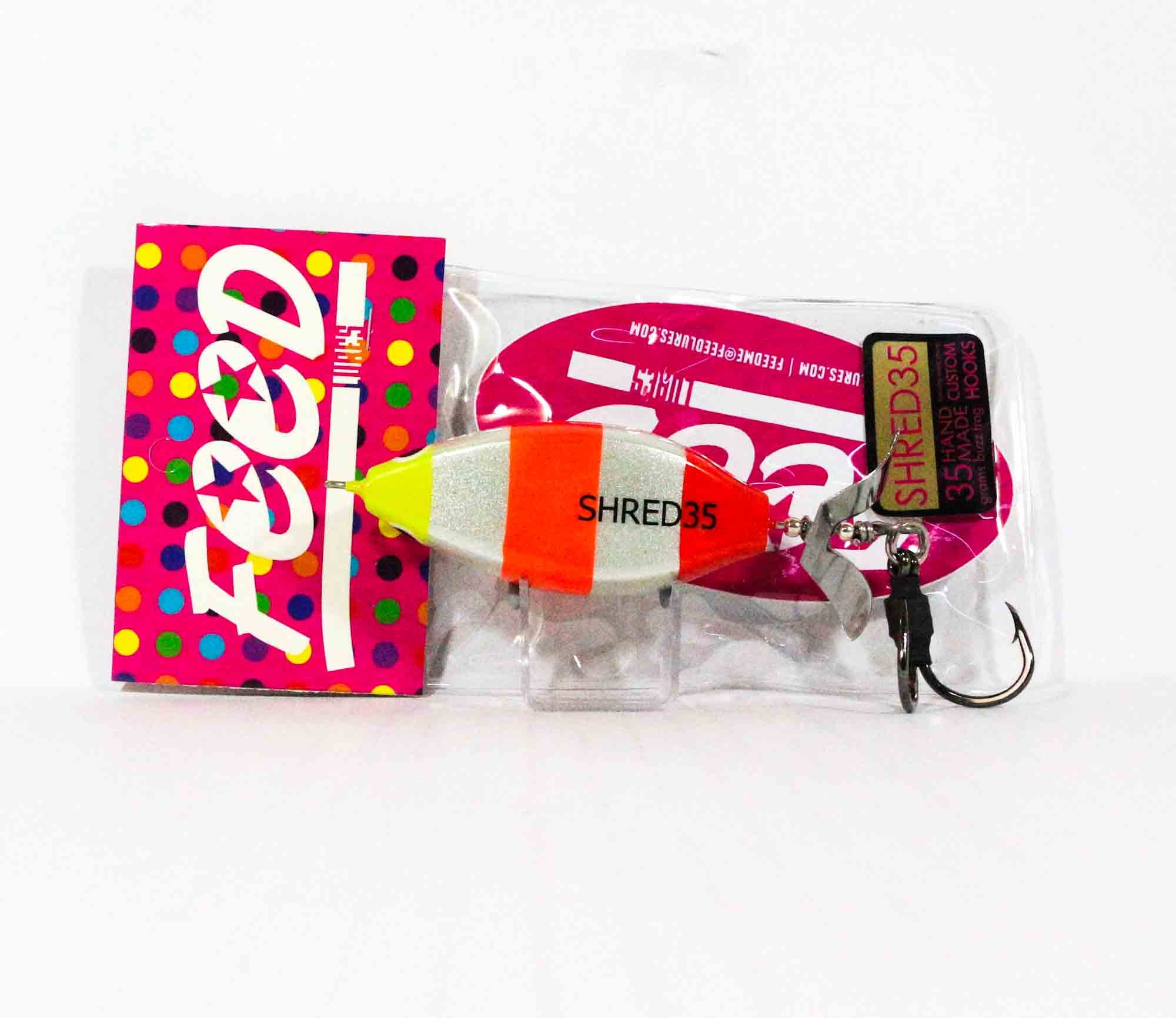 Feed Shred 35 Hand Made Buzz Frog Floating Lure 35 grams 242 (0242)