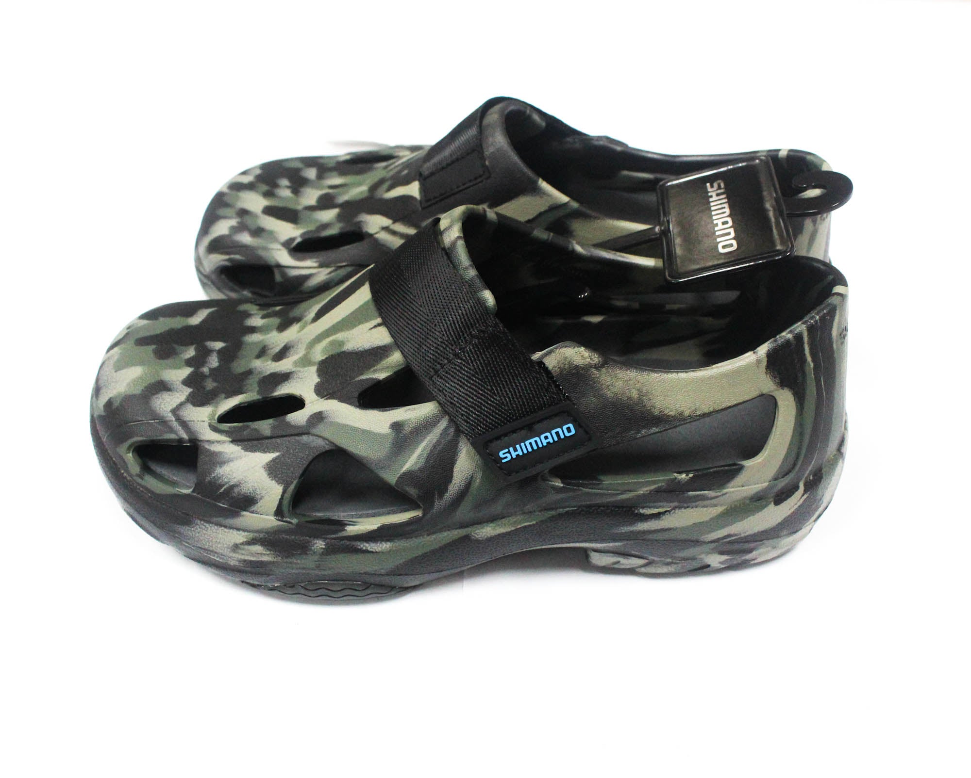 Shimano Evair Fishing Shoes FS-168 Khaki CM Size EU 42 , US M8/W10 (0144)