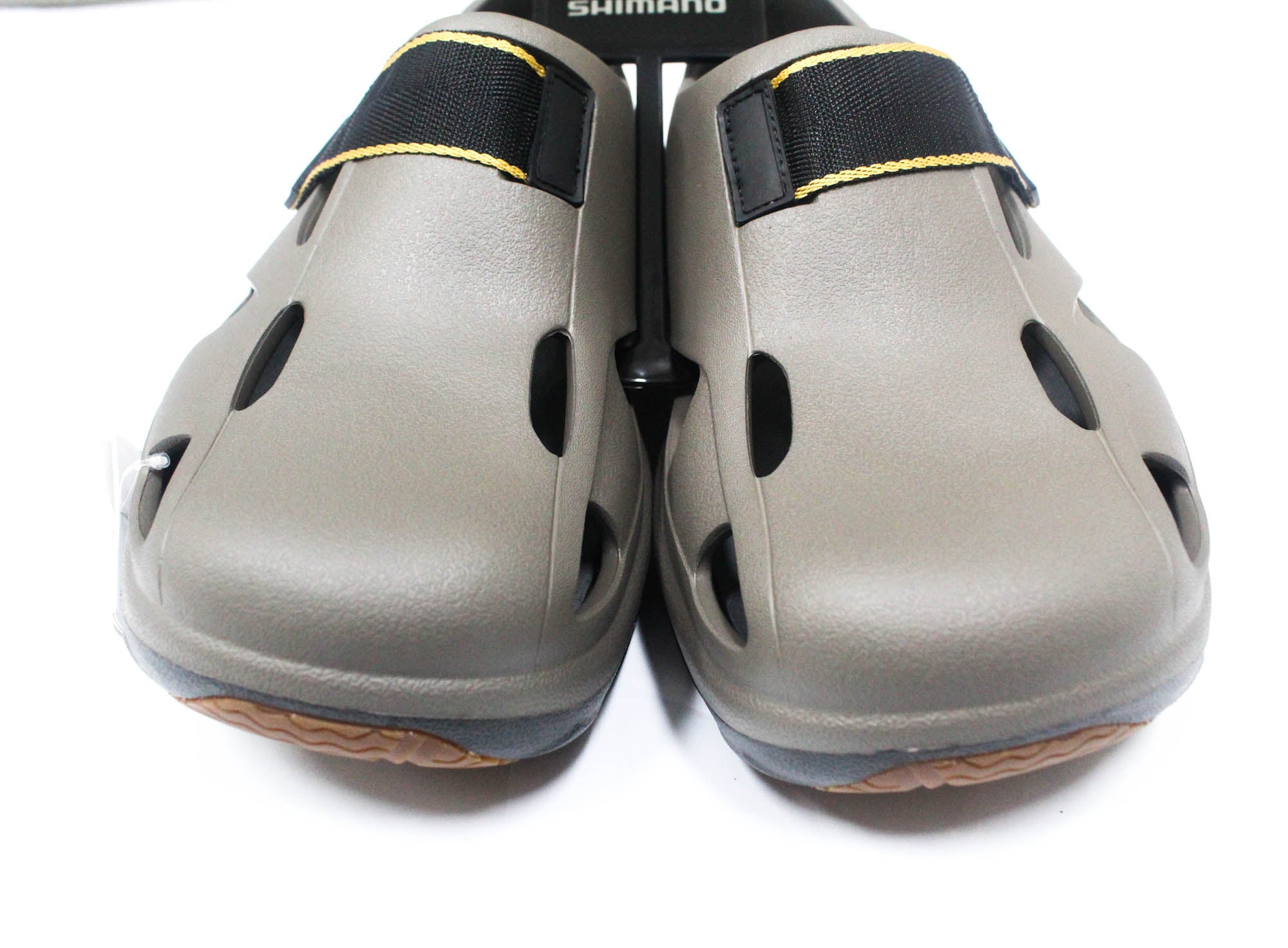 Shimano Evair Fishing Shoes FS-168 Khaki Blk Size EU 44 , US M10/W12 (1820)