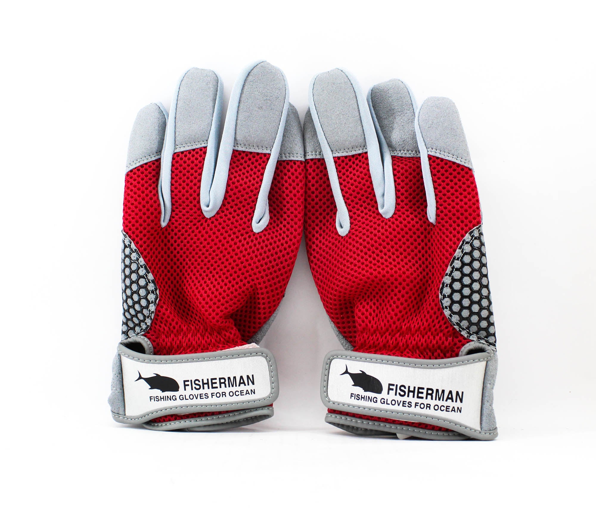 Fisherman Gloves Super Cool Red L (0324)