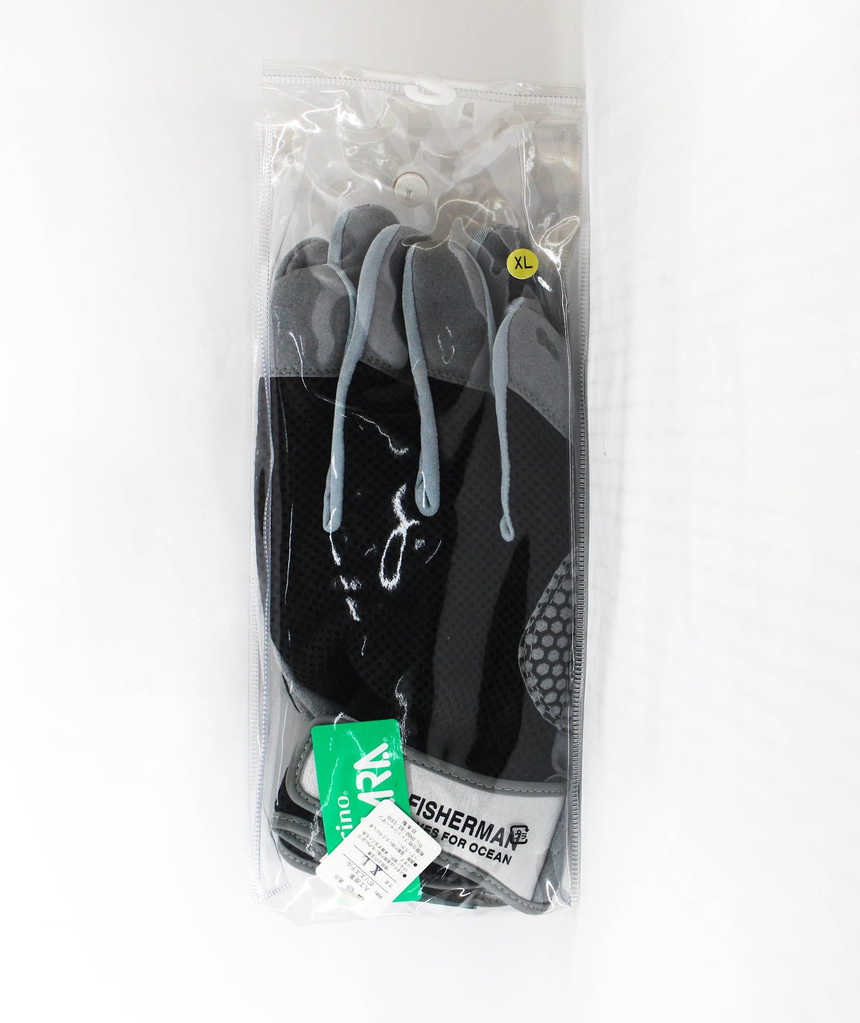 Fisherman Gloves High Grip Black XL (0329)
