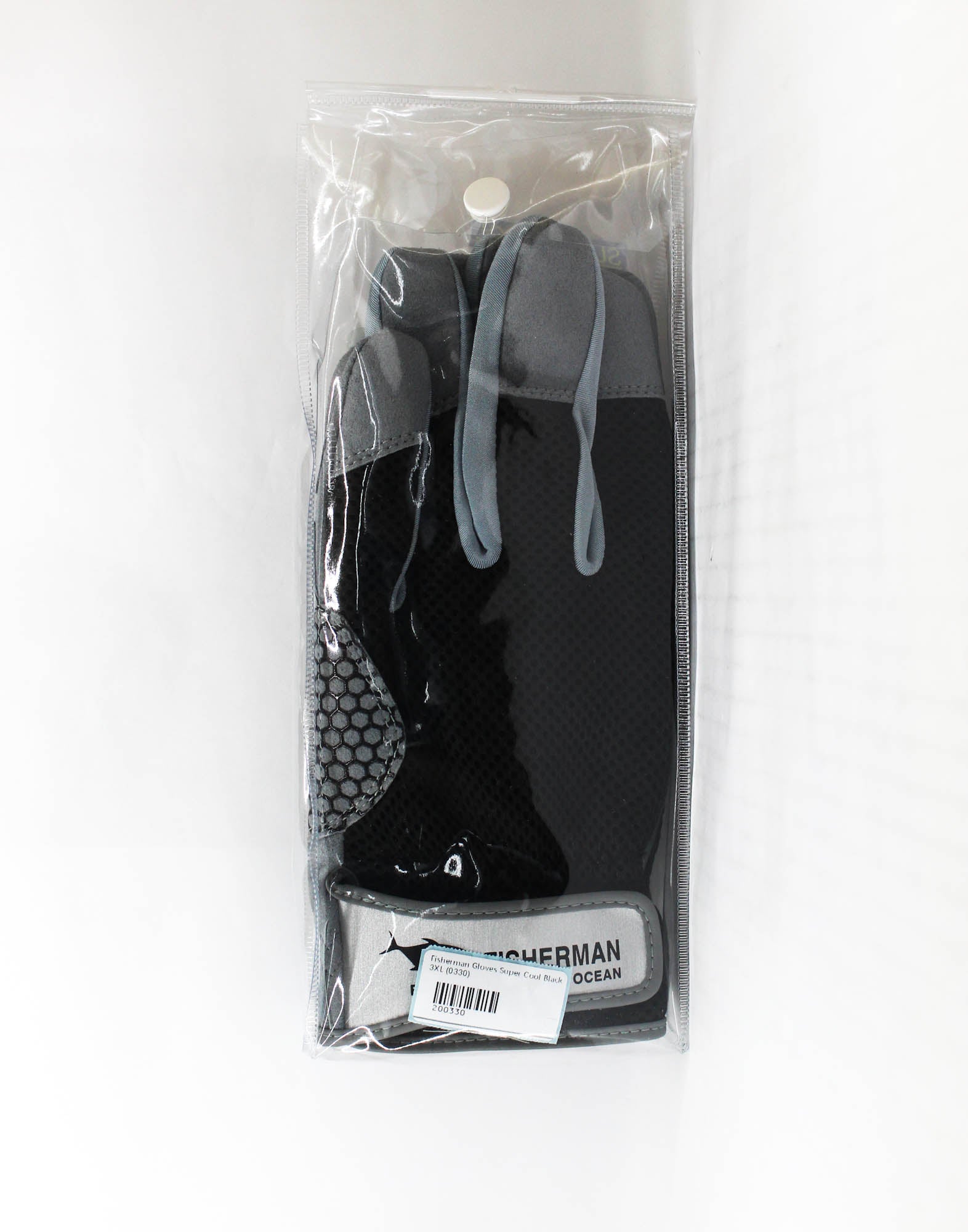 Fisherman Gloves Super Cool Black 3XL (0330)