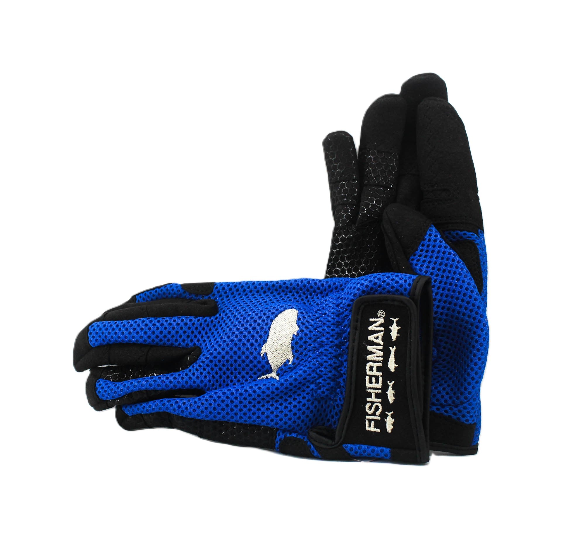 Fisherman Gloves 3D Super Cool Blue Size M (0342)