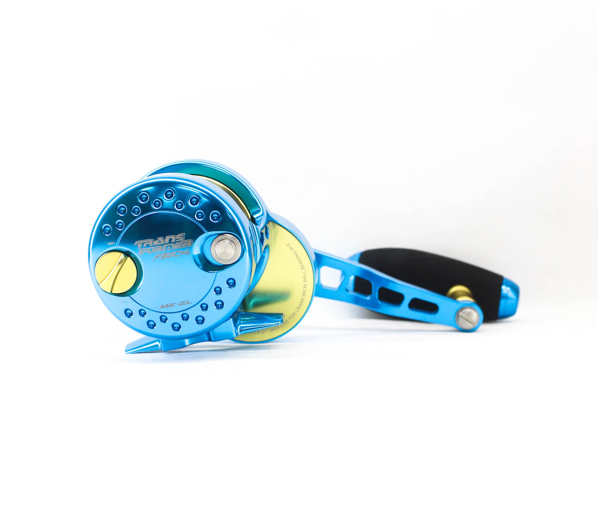 Maxel Reel Baitcast Transformer F30CHL L.BLUE/L.GD (0022)