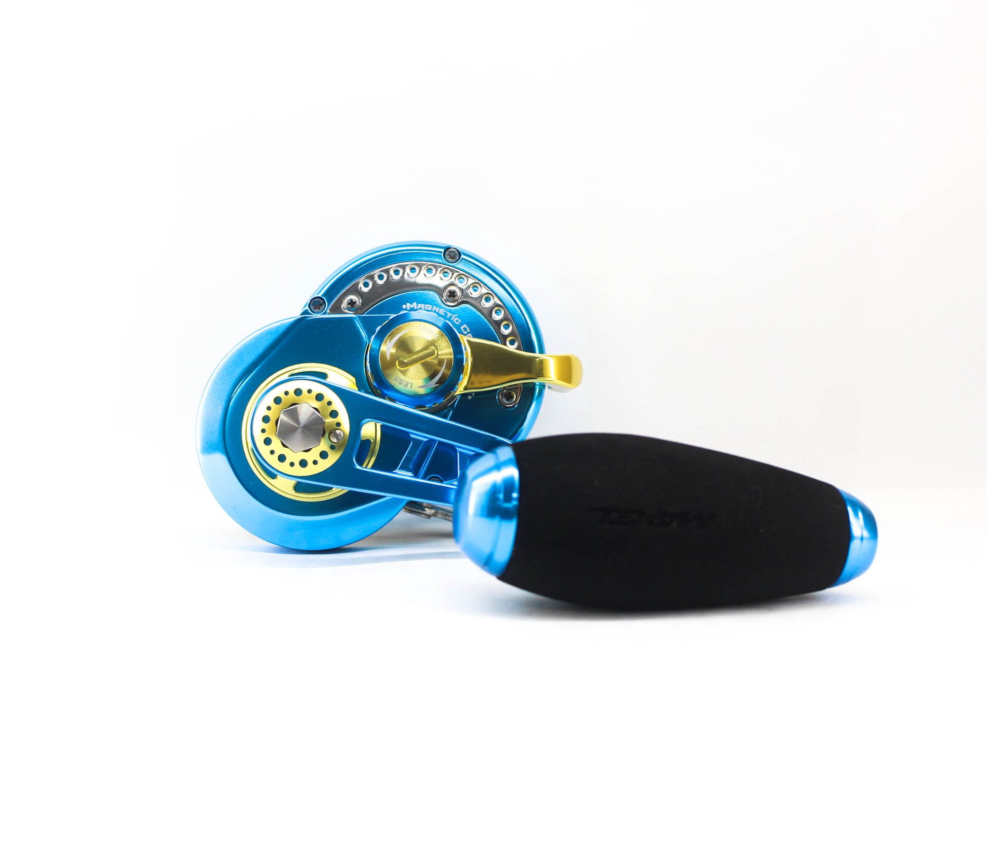 Maxel Reel Baitcast Transformer F40CHL L.BLUE/L.GD (0025)