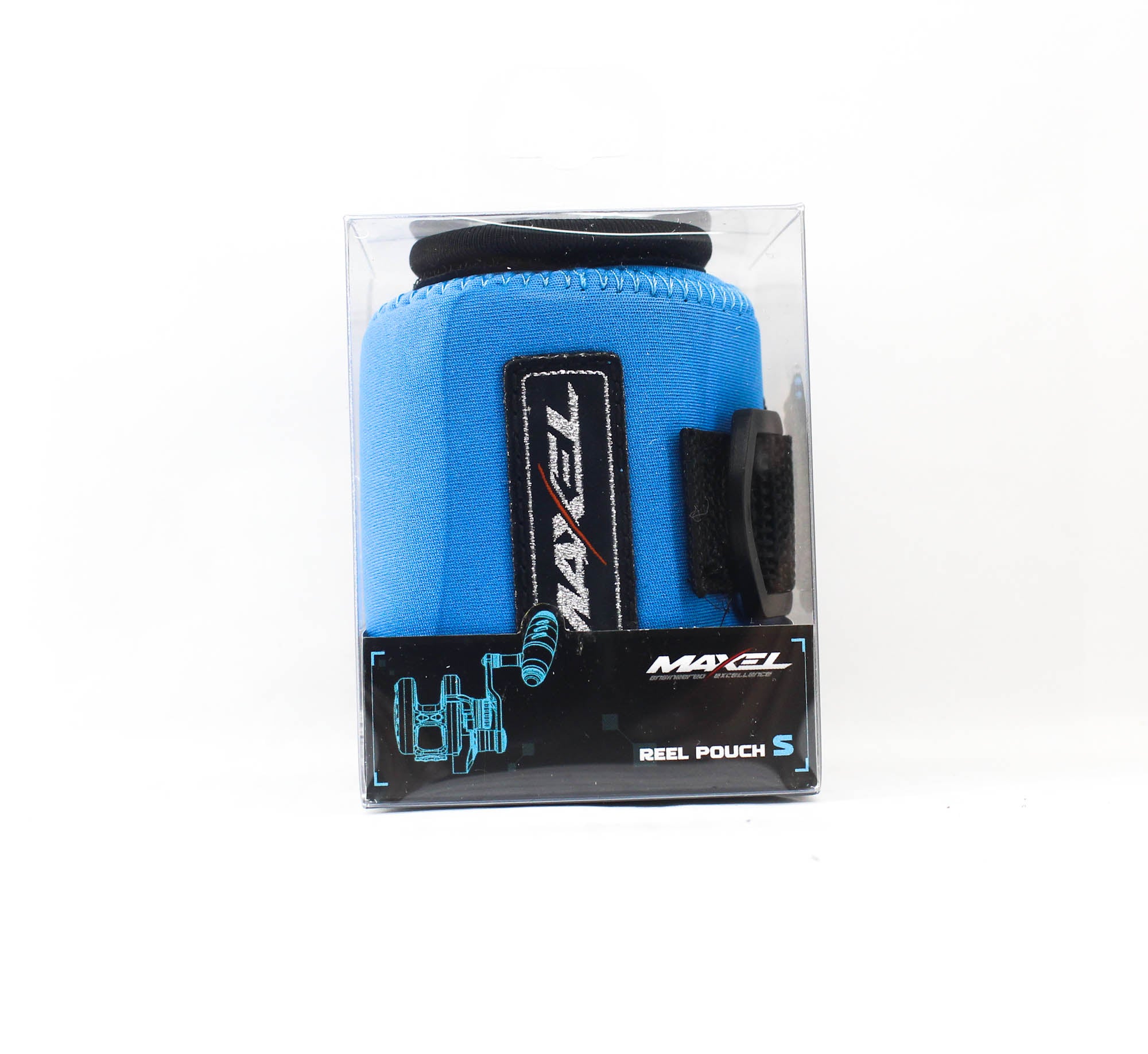 Maxel Reel Case Pouch Size S Blue (0037)