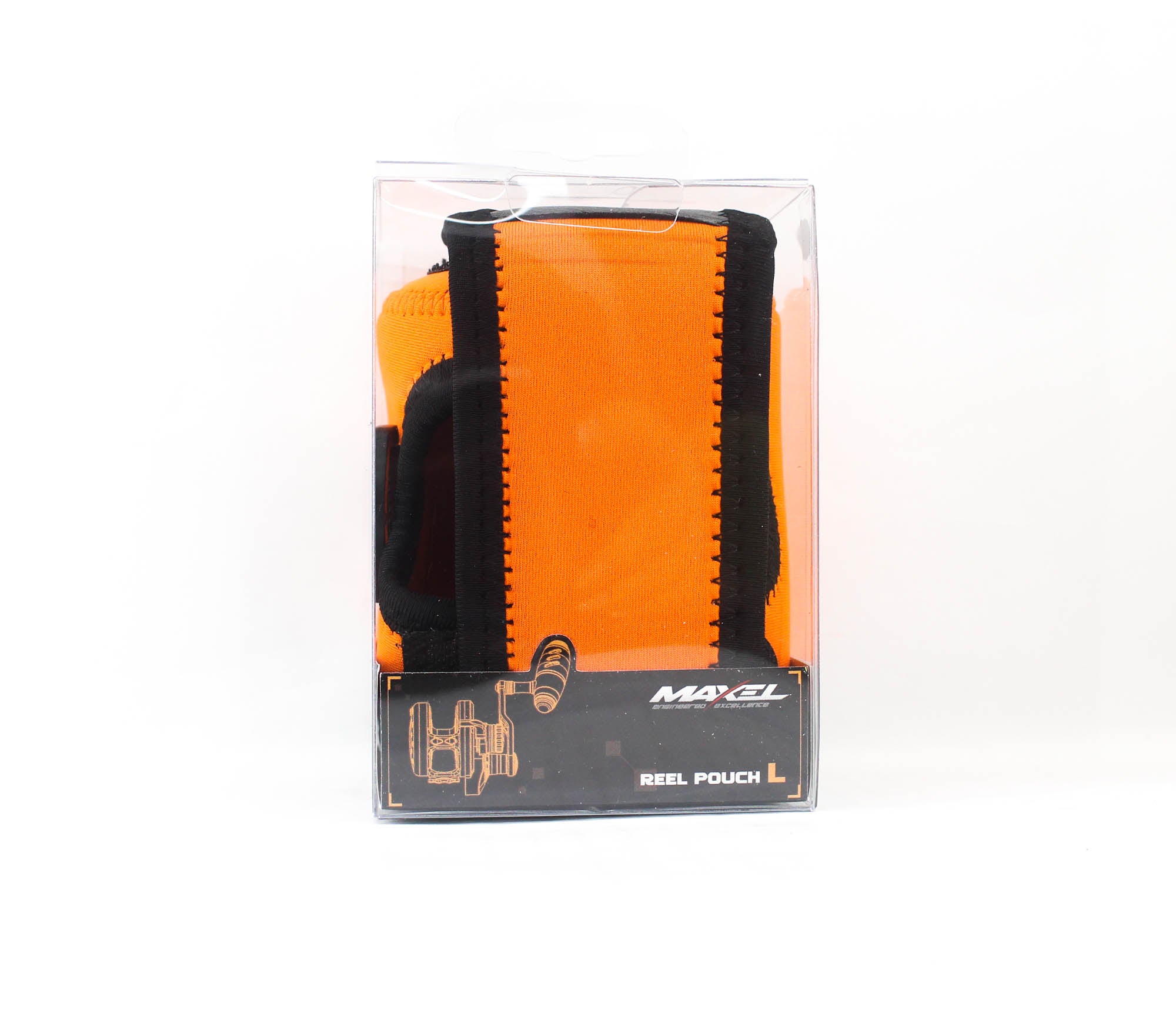 Maxel Reel Case Pouch Size L Orange (0039)