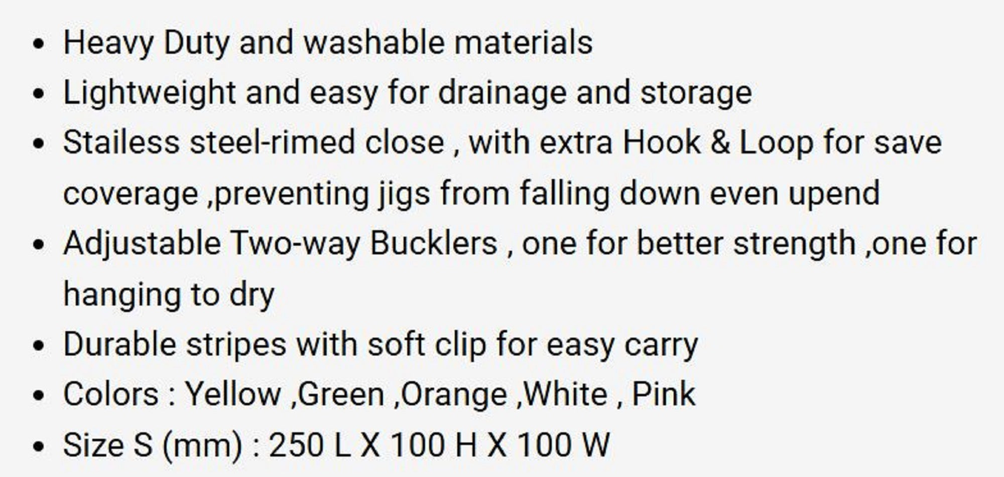 Maxel Jig Bag Carry Size S Pink (0040)