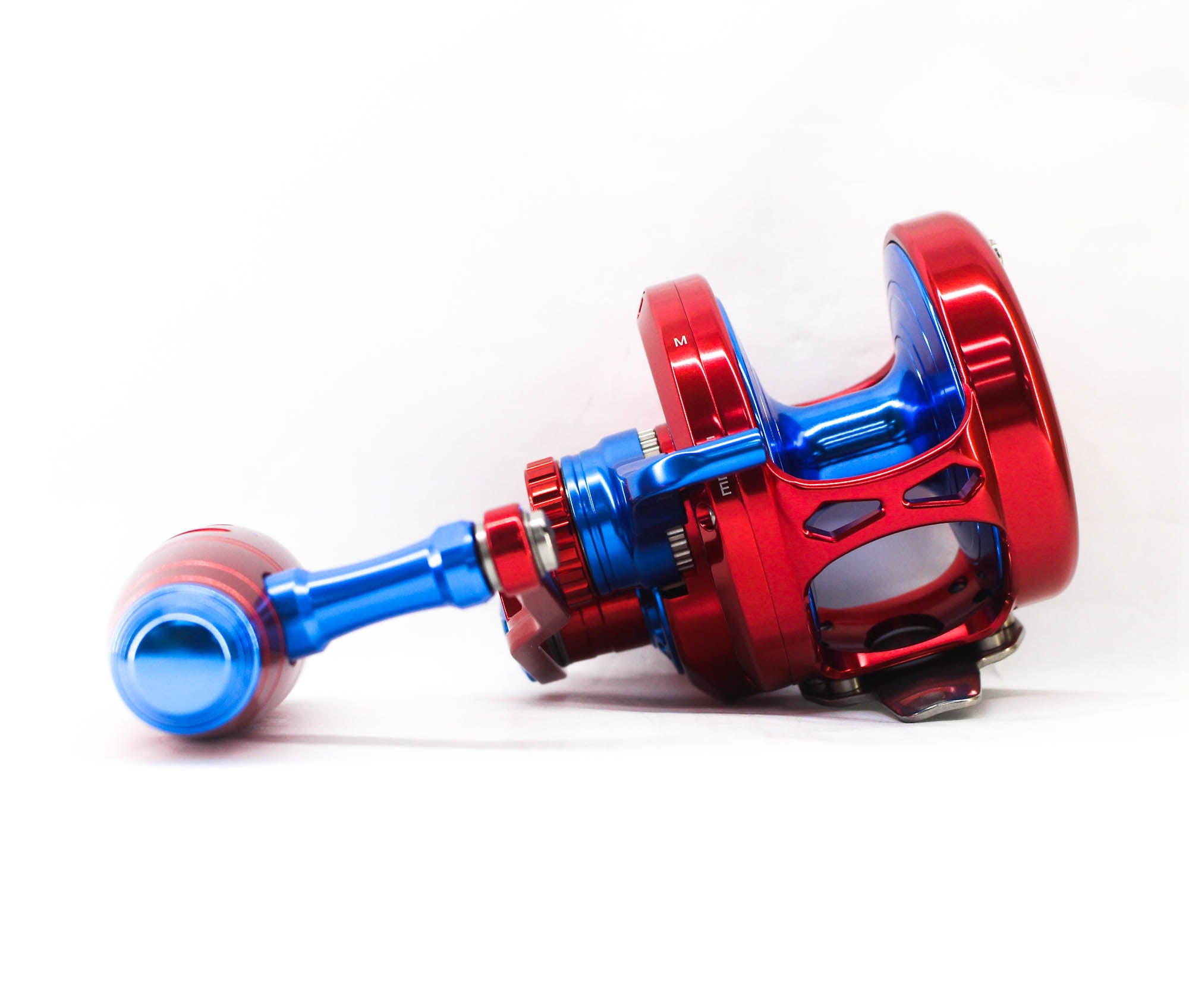 Maxel Reel Baitcast Rage Pro 70ML Red/Blue (0048)