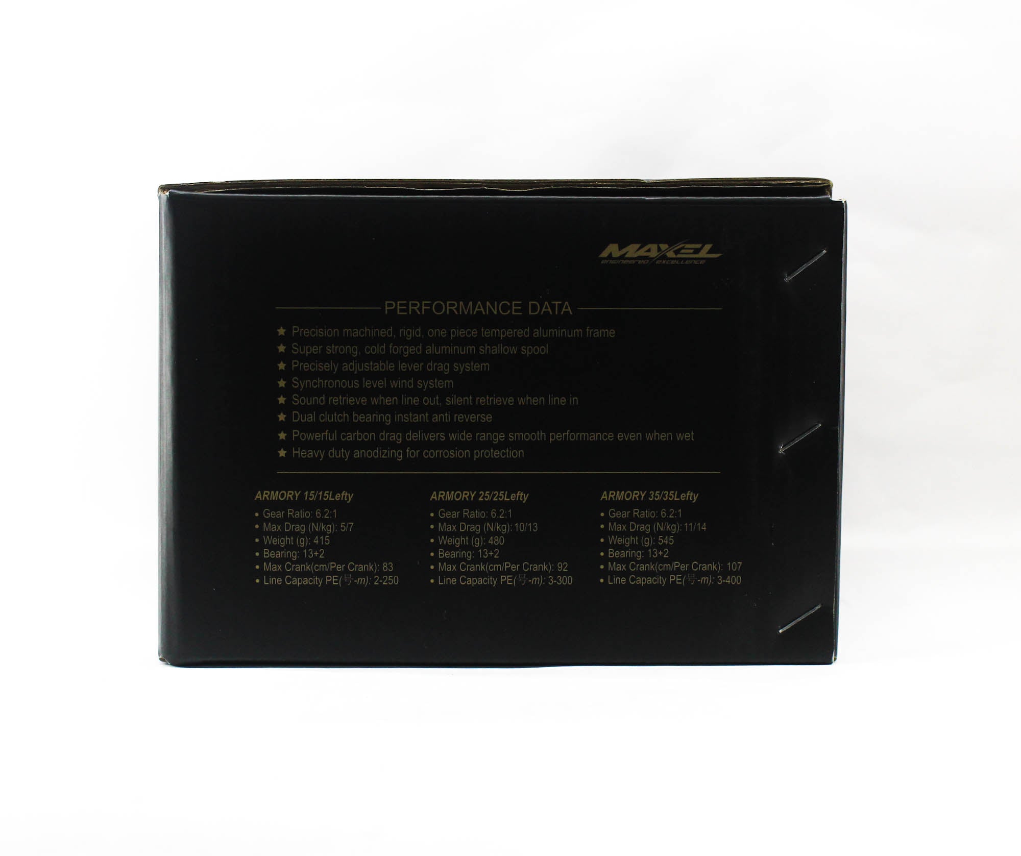 Maxel Reel Baitcast Armory 35 Black Edition (0052)