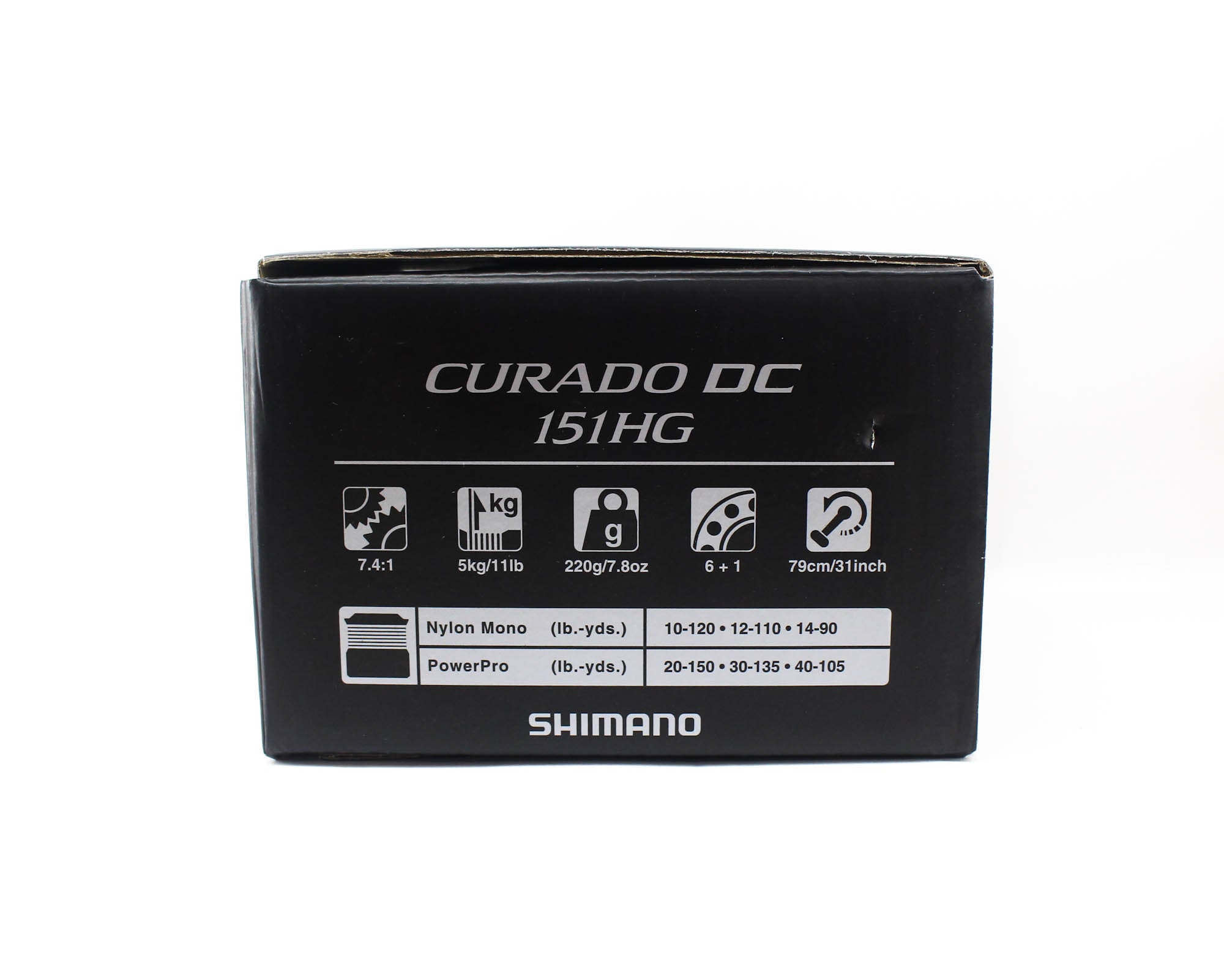Shimano Reel Baitcast Curado DC 151 HG Left Hand (8887)