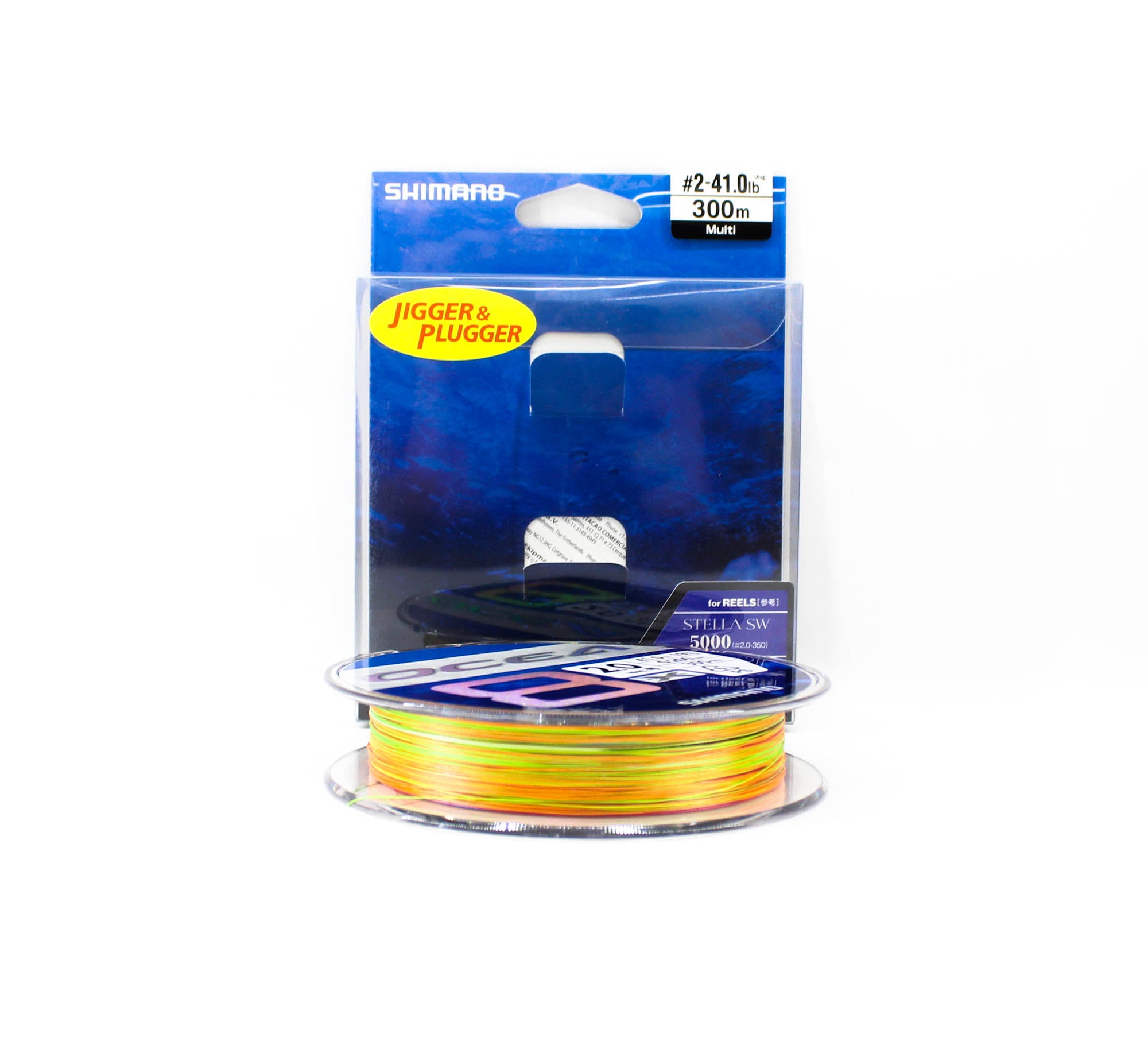 Shimano LD-A71SE P.E Line Ocea EX8 300m P.E 2 41lb Multi (9523)