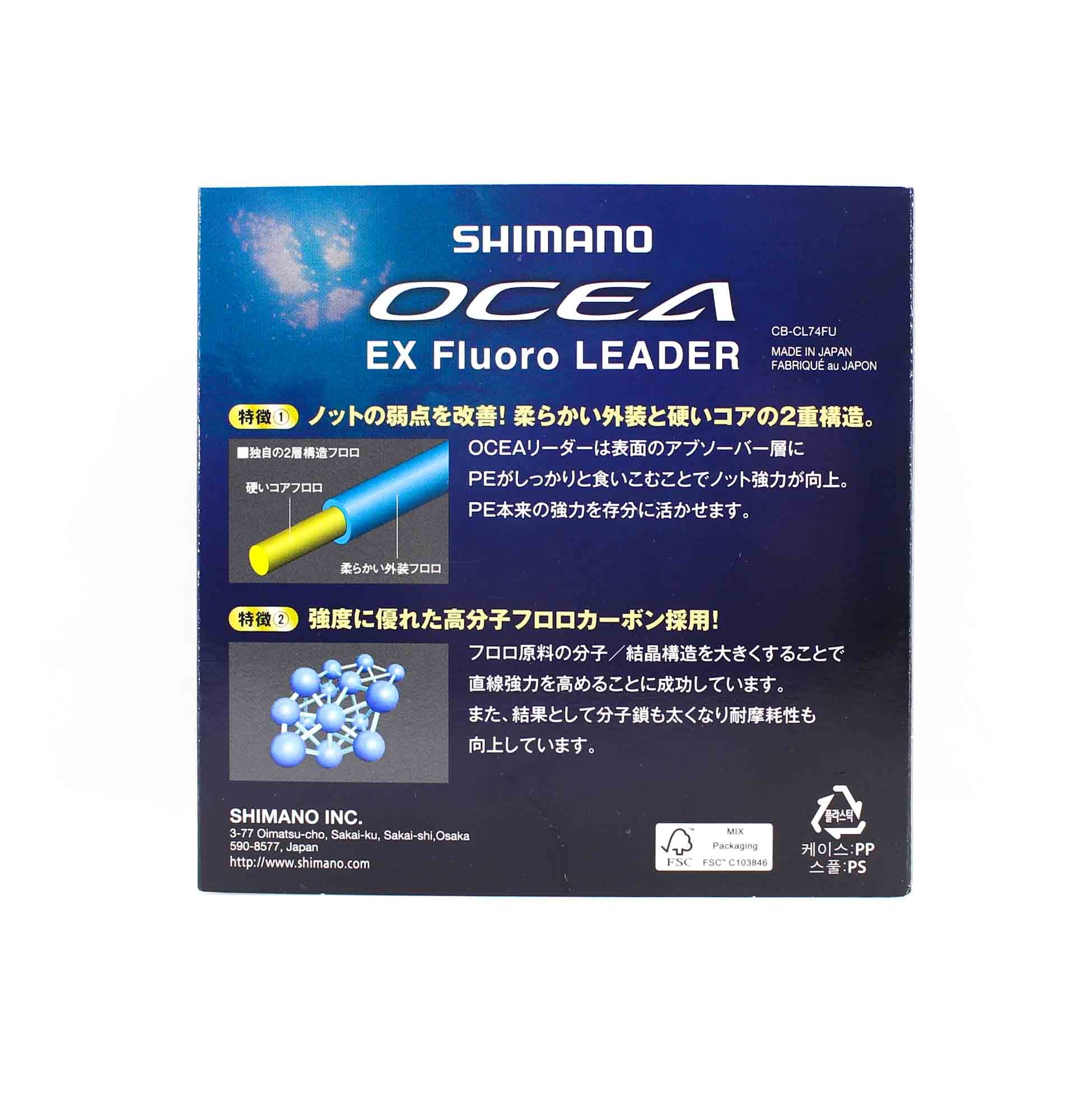 Shimano CL-74FU Ocea F EX Fluorocarbon Leader Line 50m 30lb (4938)