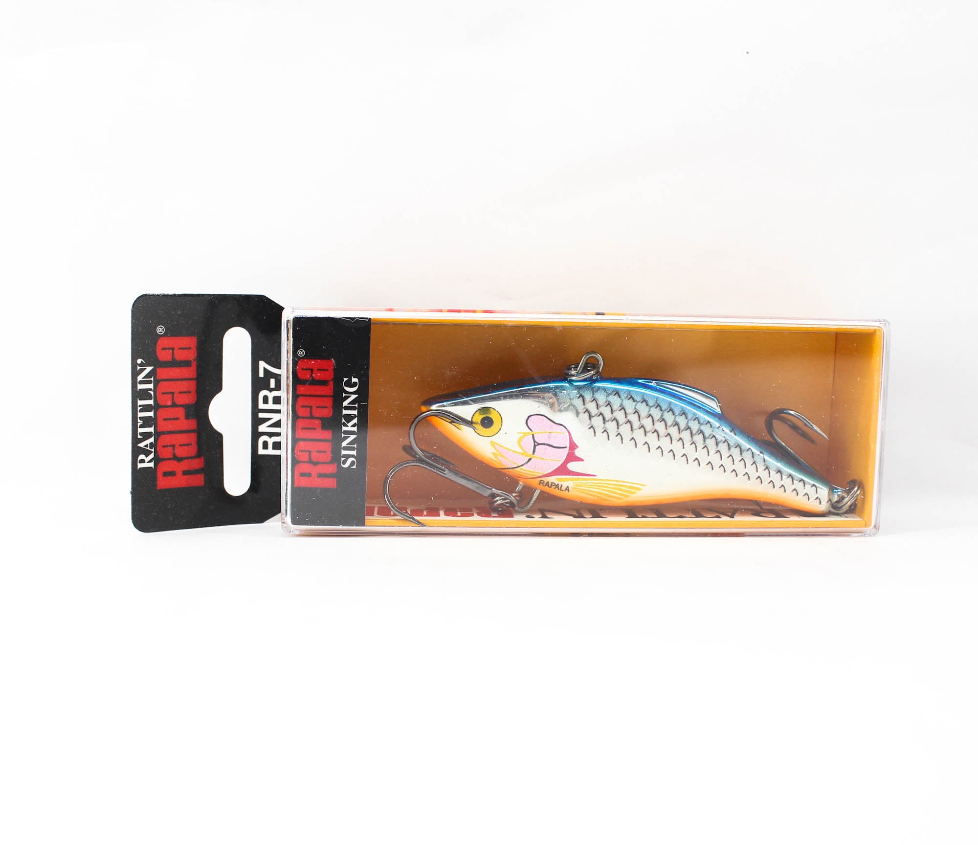 Rapala Rattlin Rap Vibration Sinking Lure RNR07/SB (9469)
