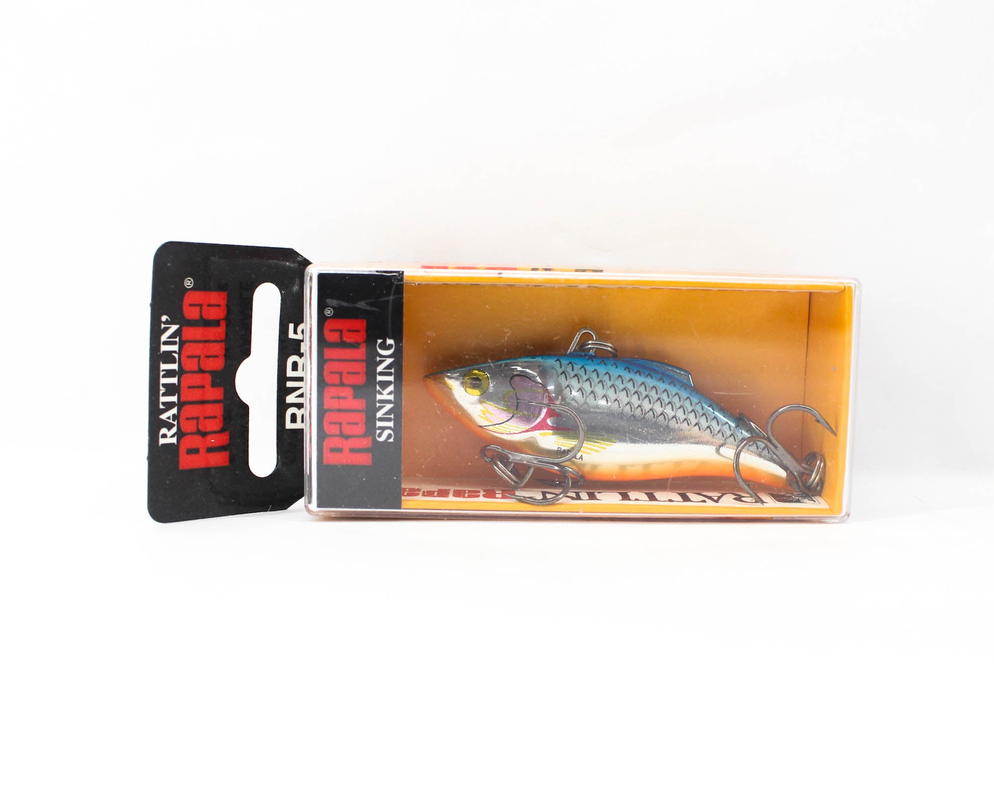 Rapala Rattlin Rap Vibration Sinking Lure RNR05/SB (9674)