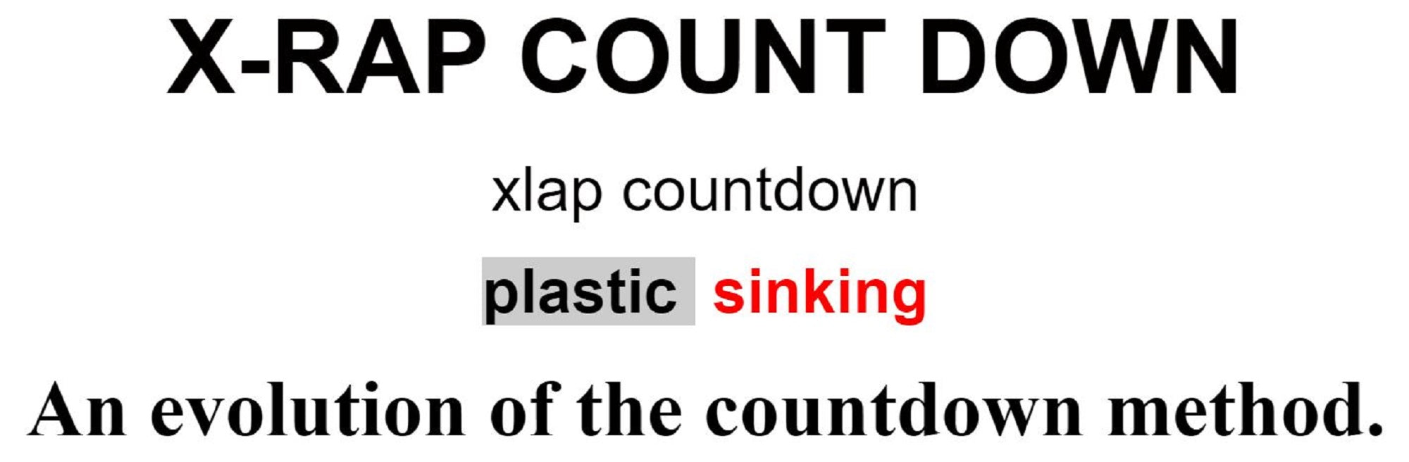 Rapala X Rap Countdown Sinking Lure XRCD07/ALB (7960)