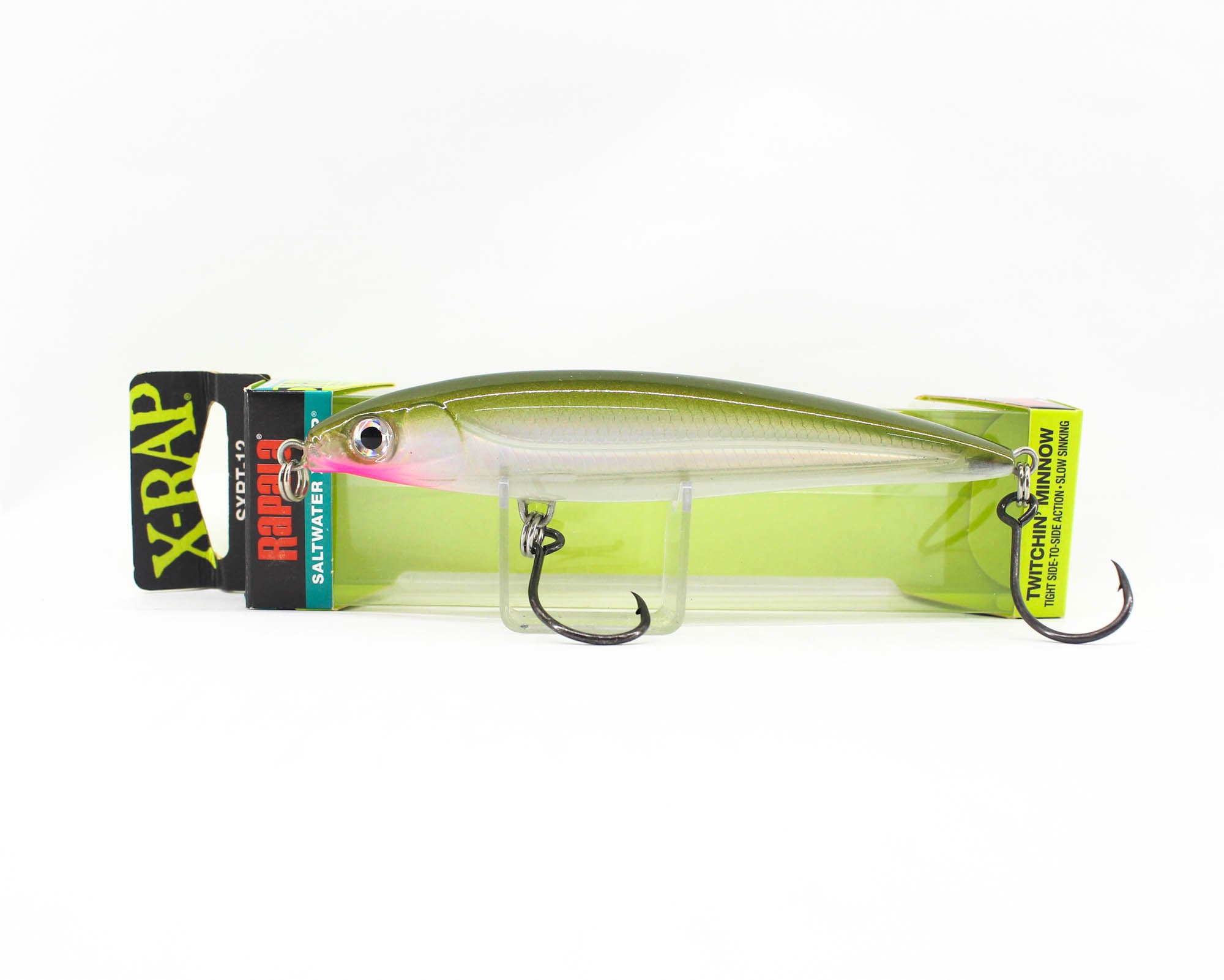 Rapala X-Rap Twitchin Minnow Slow Sinking Lure SXRT12/OG (3082)