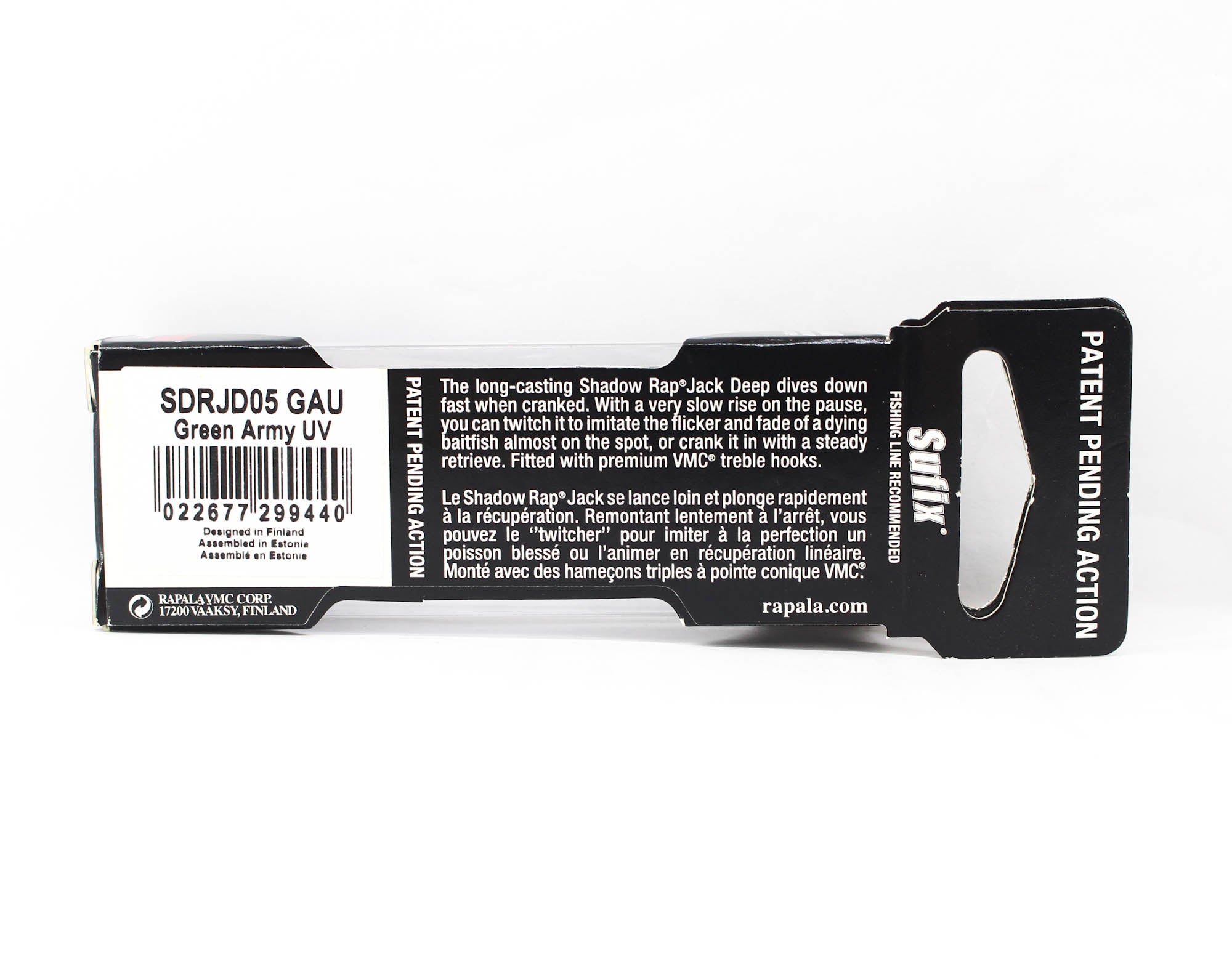 Rapala Shadow Rap Jack Deep Slow Floating Lure SDRJD05/GAU (9440)