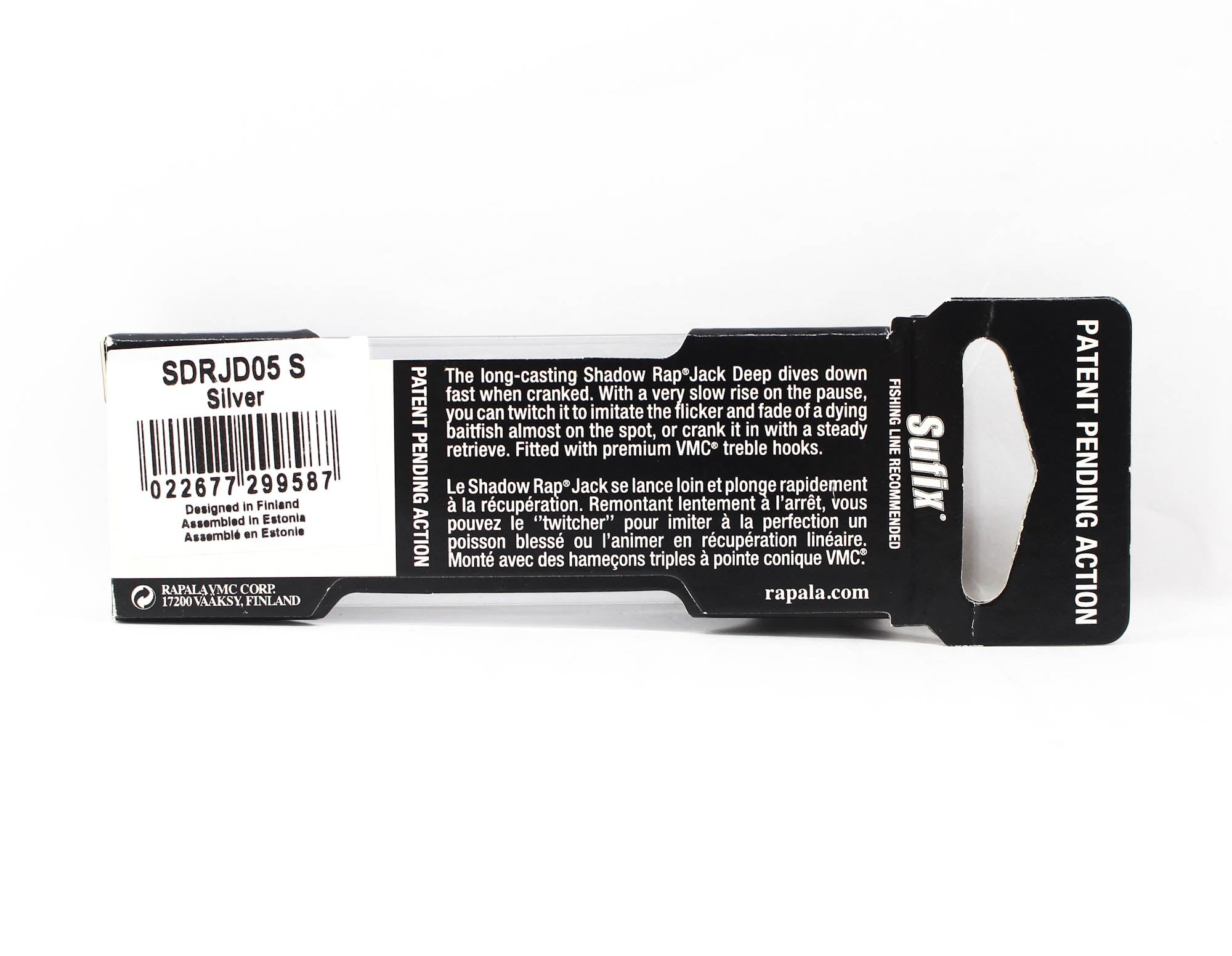 Rapala Shadow Rap Jack Deep Slow Floating Lure SDRJD05/S (9587)