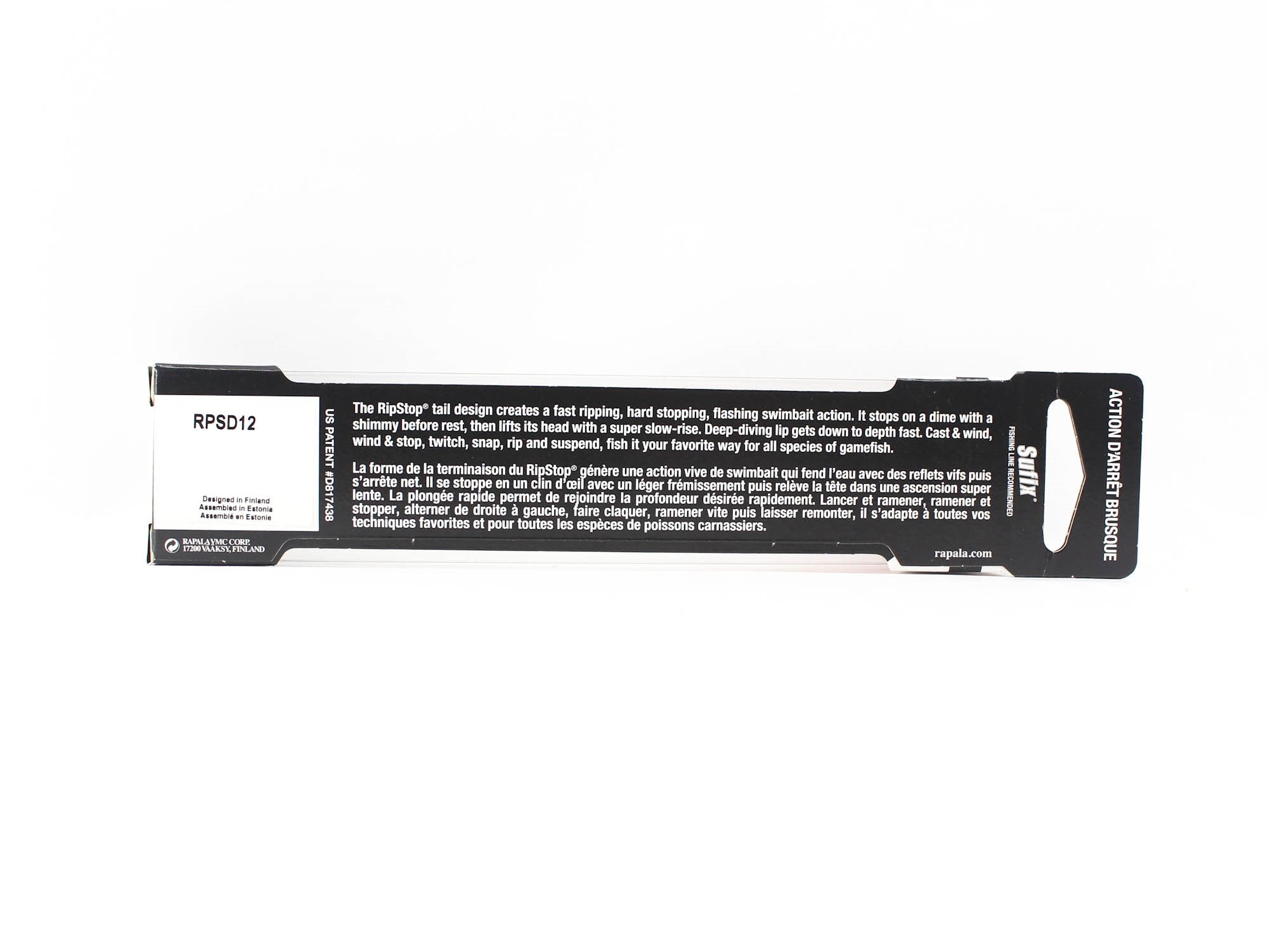 Rapala Ripstop Suspend Lure RPSD12/CLN (5943)
