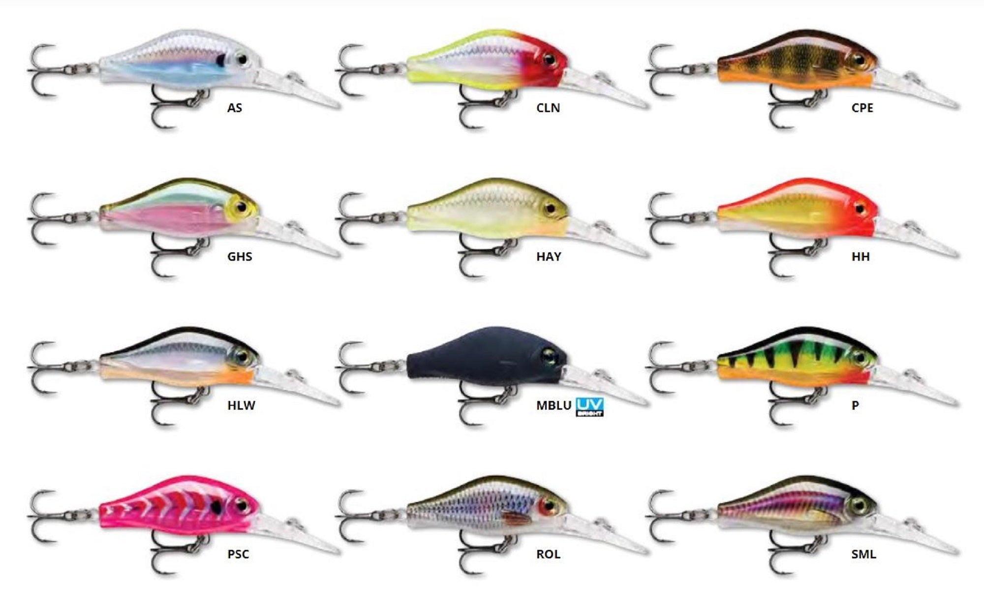 Rapala Shadow Rap Fat Jack 04 Floating lure SDRFJ04/HH (7168)