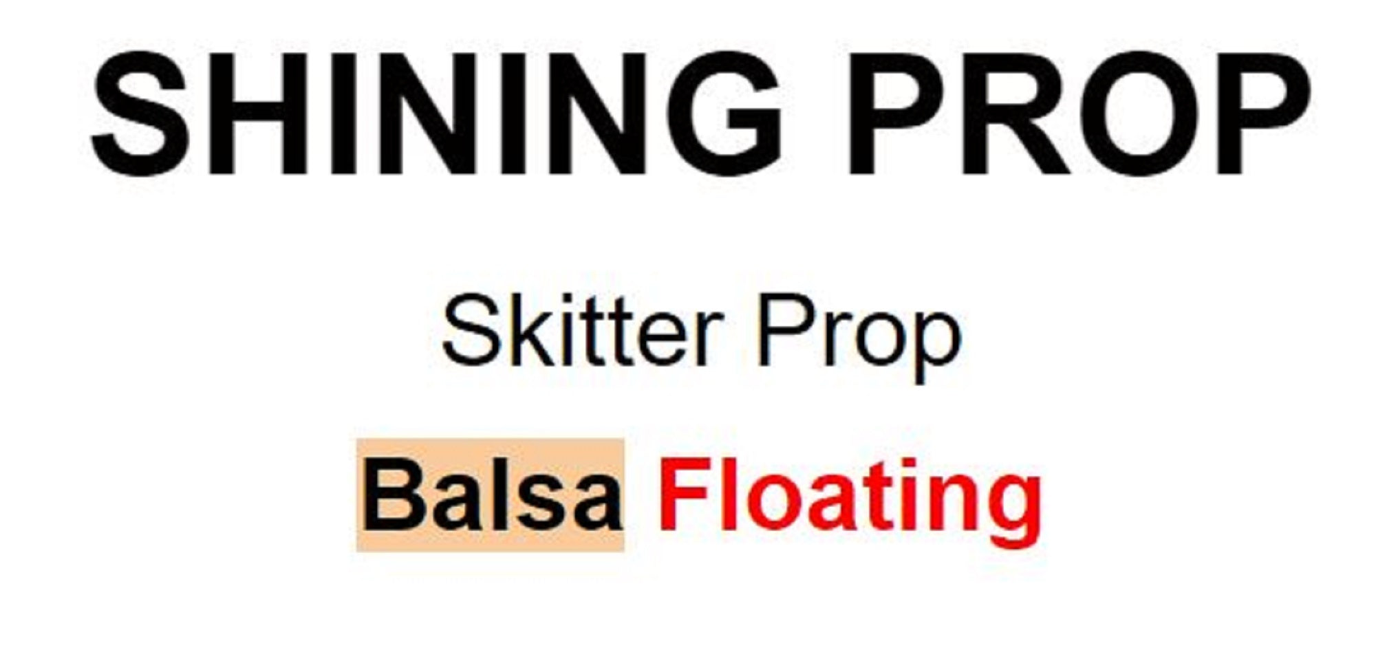 Rapala Popper Skitter Prop Floating Lure SPR07/CMM (2667)
