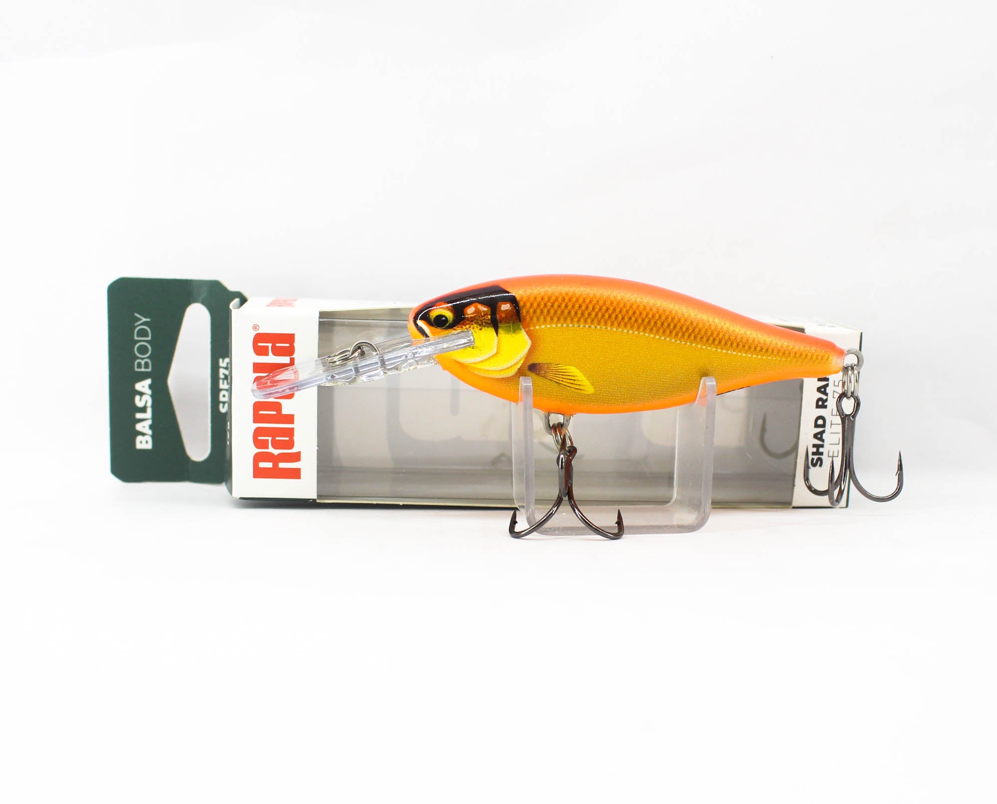 Rapala Shad Rap Elite Floating Lure SRE75/GDGO (9177)