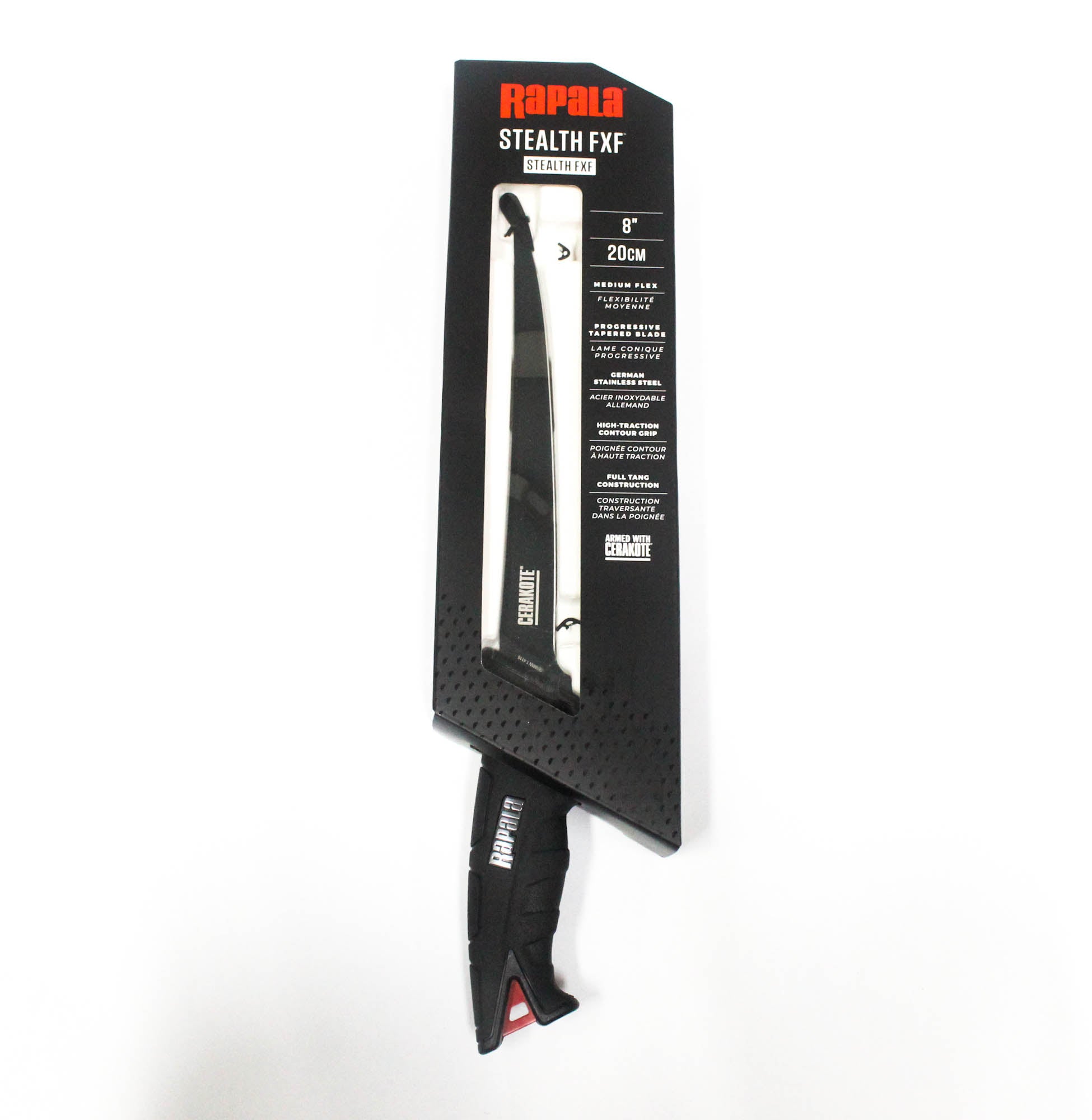 Rapala Stealth Fillet Knife Medium Flex 8 Inch RSFXF8 (8970)