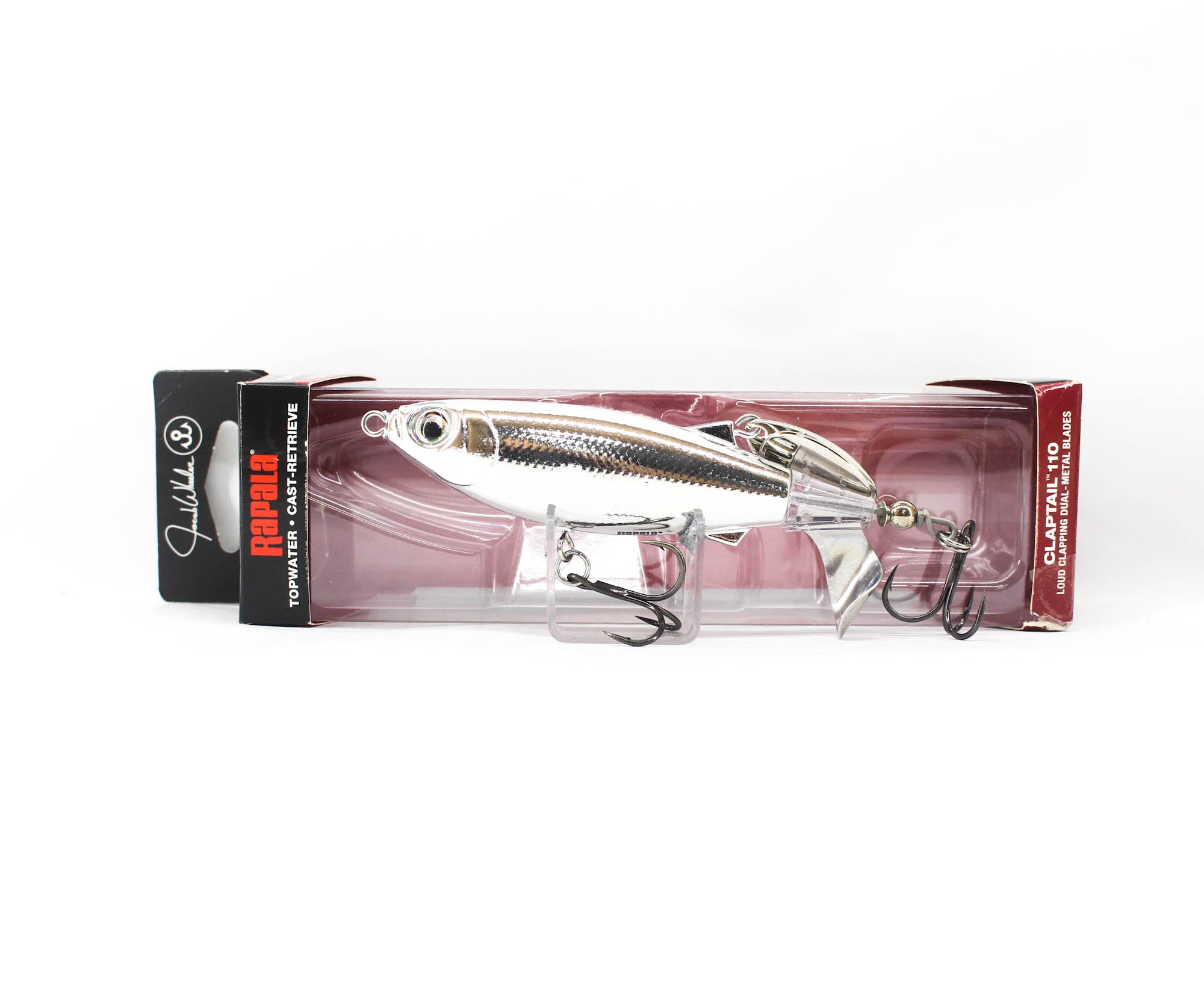 Rapala Claptail Floating Lure CT110/PCH (4284)