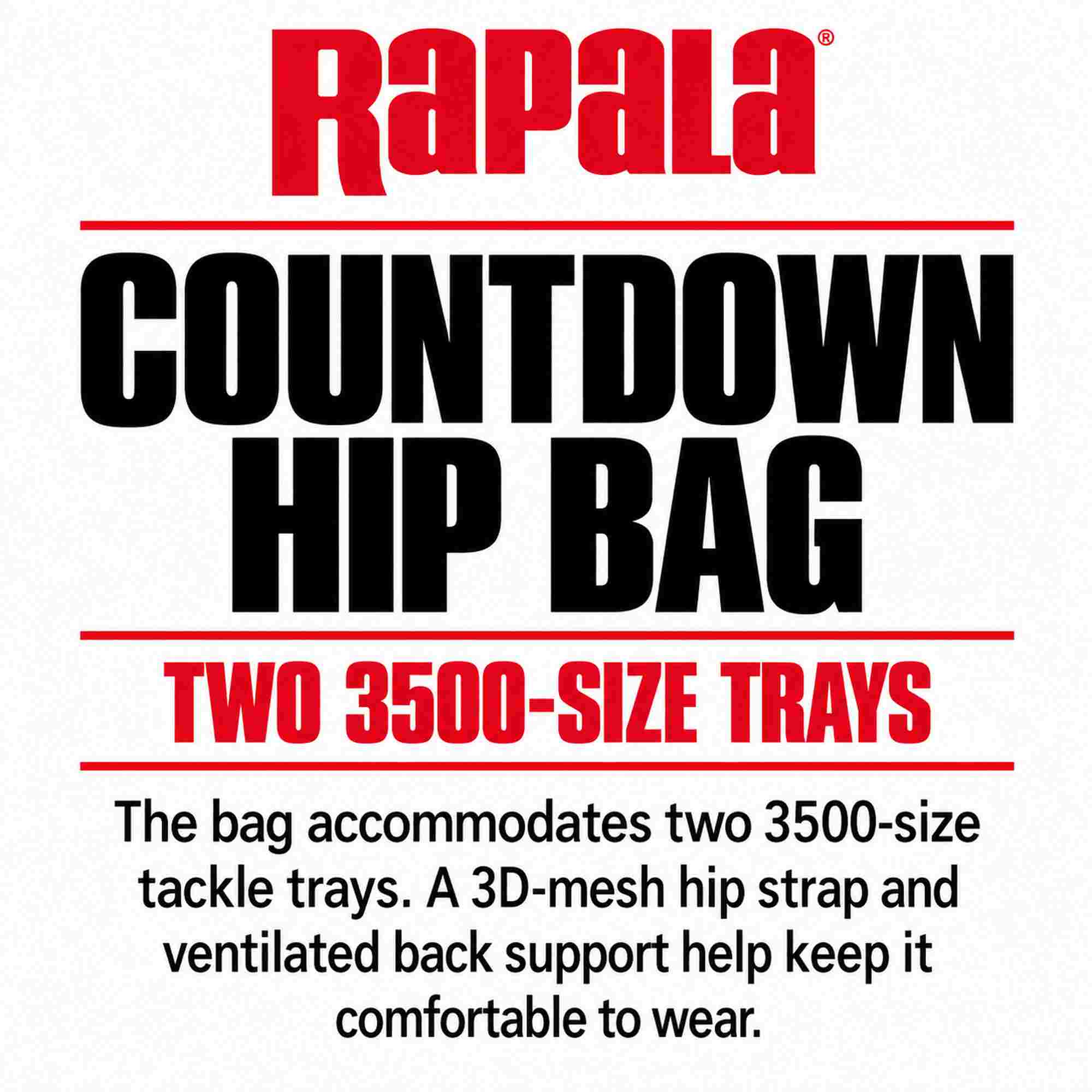 Rapala Bag Countdown Hip Pack RCDHB (9210)