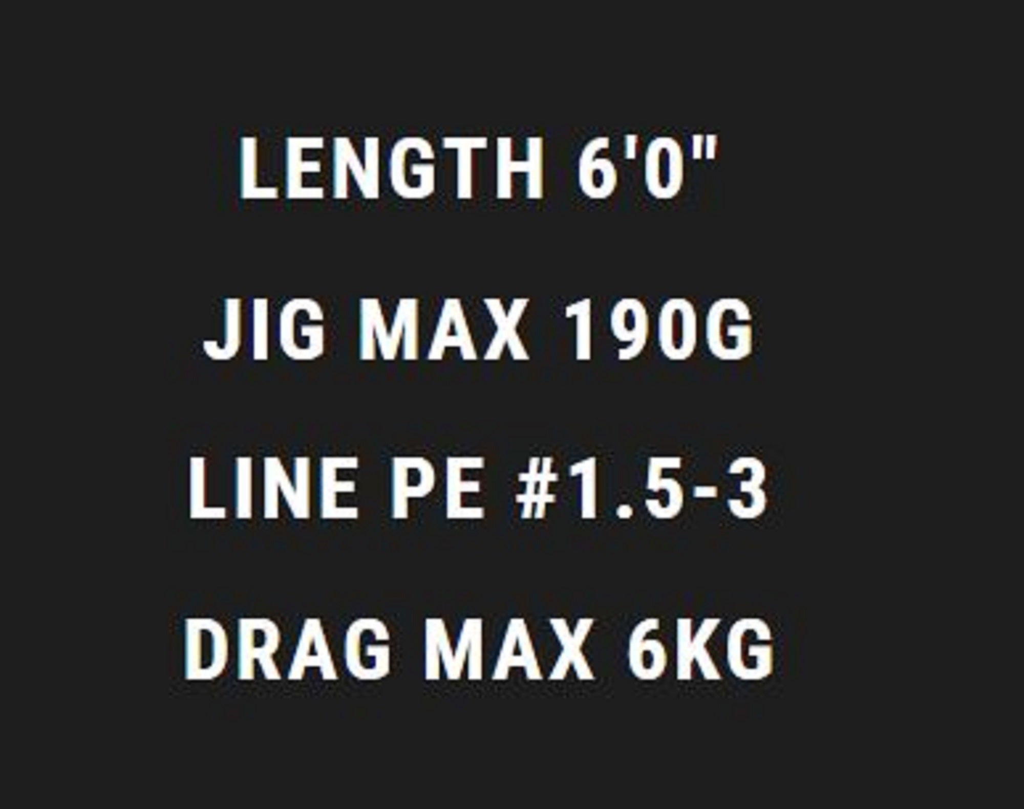 MC Works Rod Spinning NB601SS STD P.E 1.5-3 Jig Max 190 grams (1061)